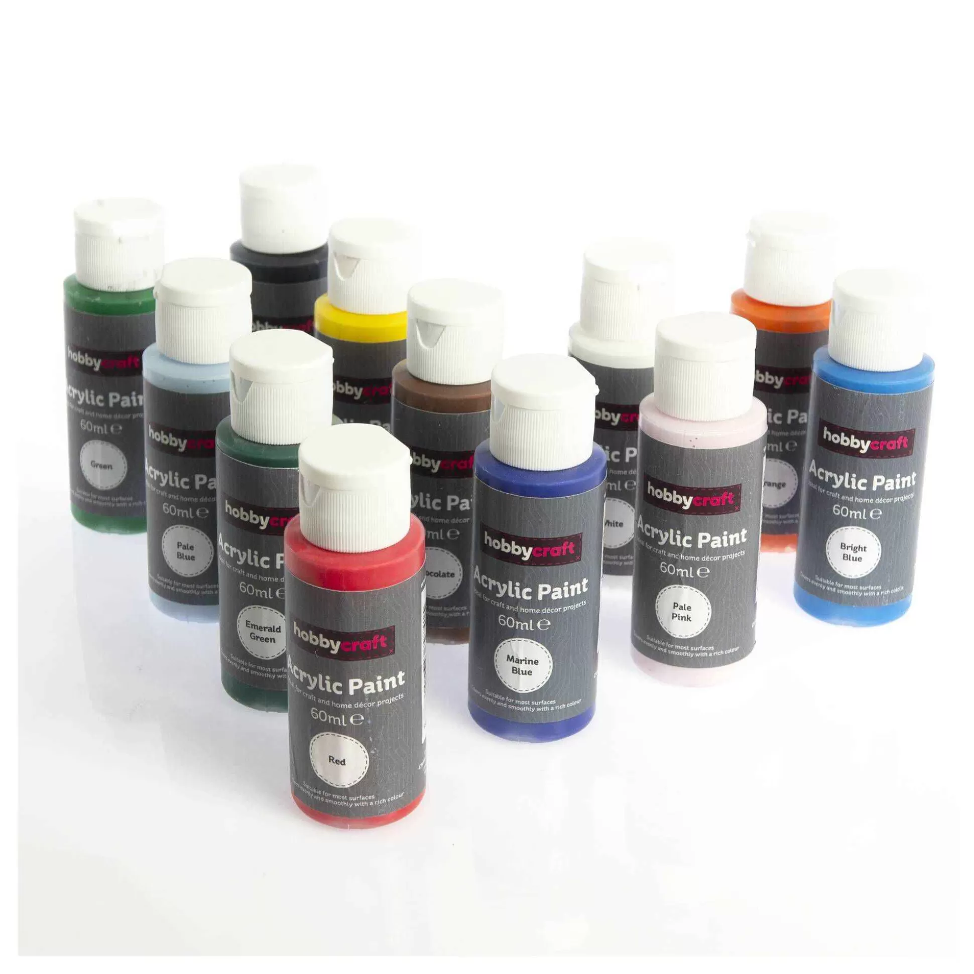 Black Acrylic Paint 60Ml-Hobbycraft Hot