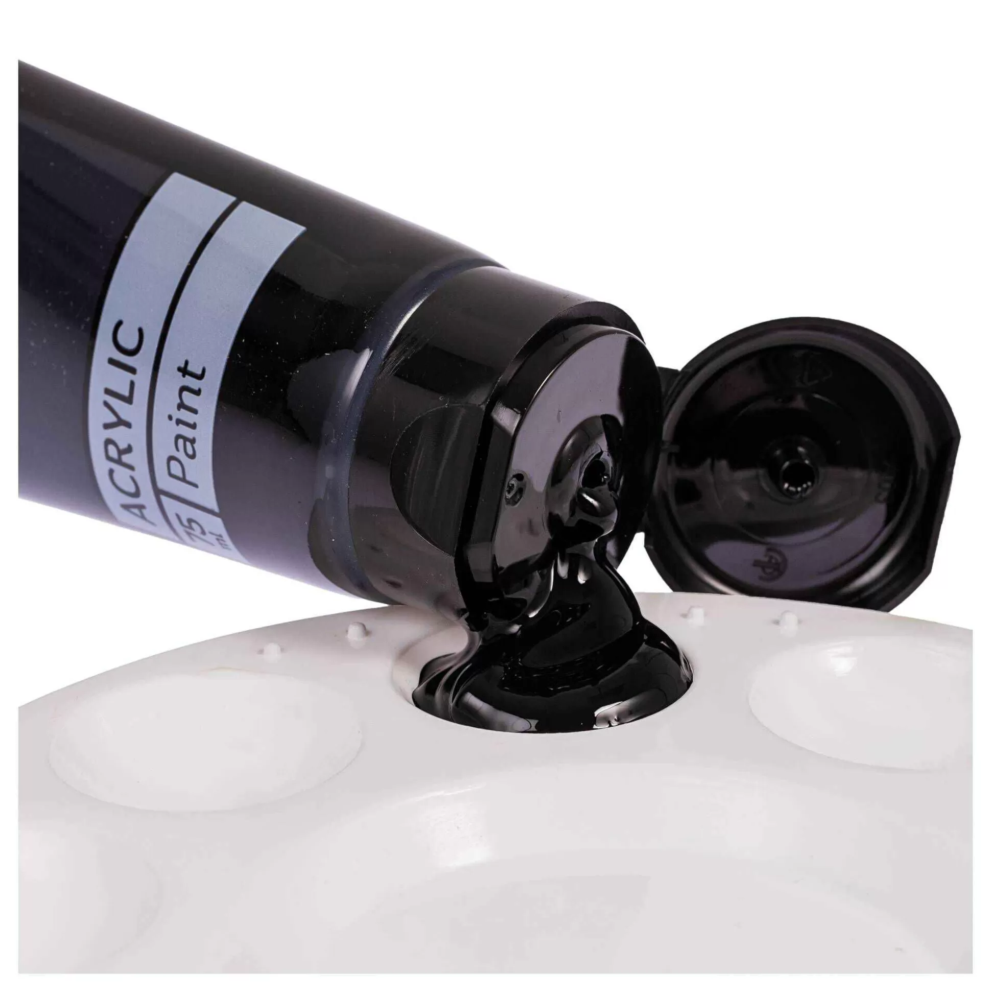 Black Art Acrylic Paint 75Ml-Hobbycraft Cheap