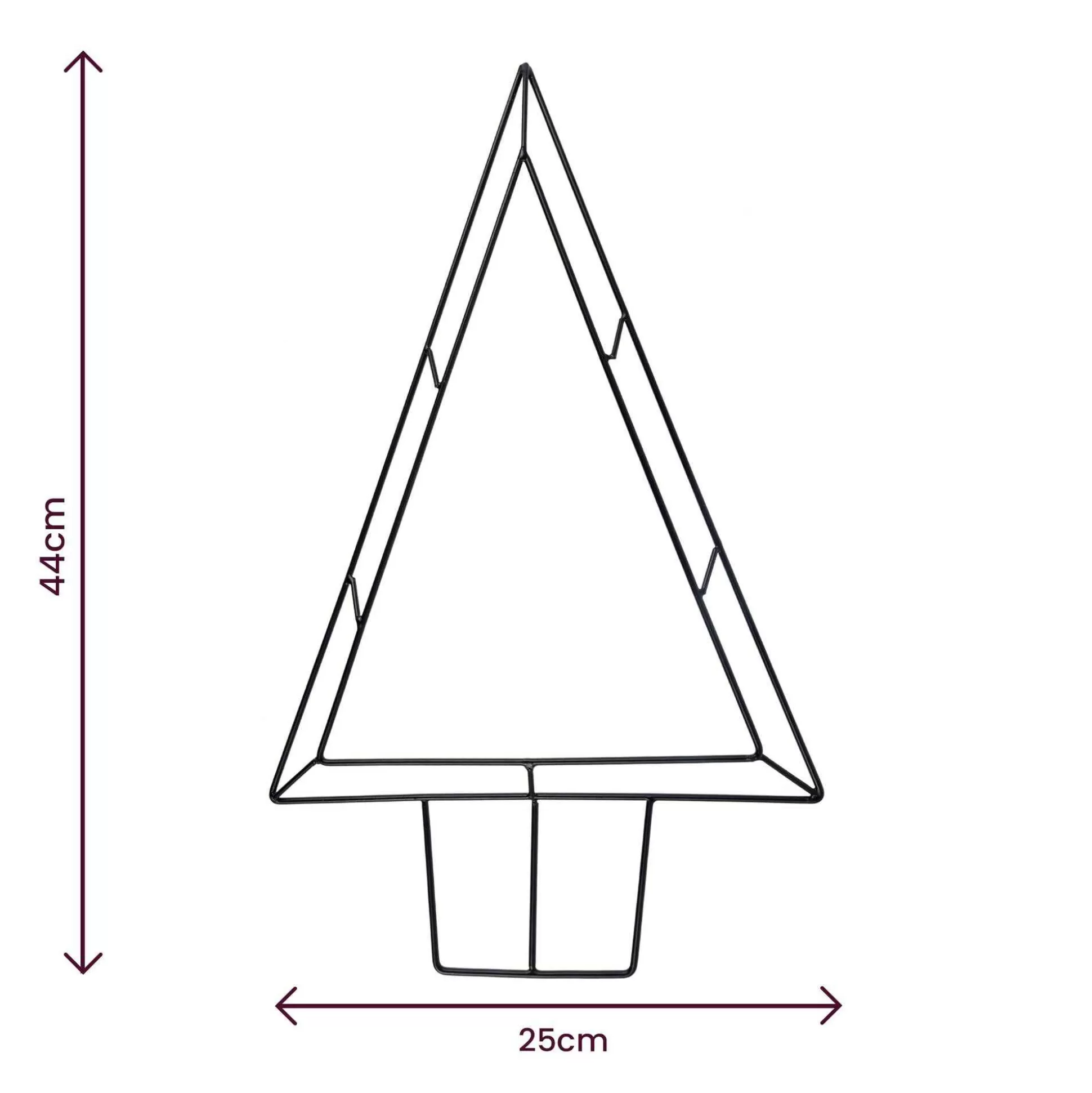 black_layered_metal_tree_wreath_base_44cm_4.webp Black Layered Metal Tree Wreath Base 44Cm-Hobbycraft Best