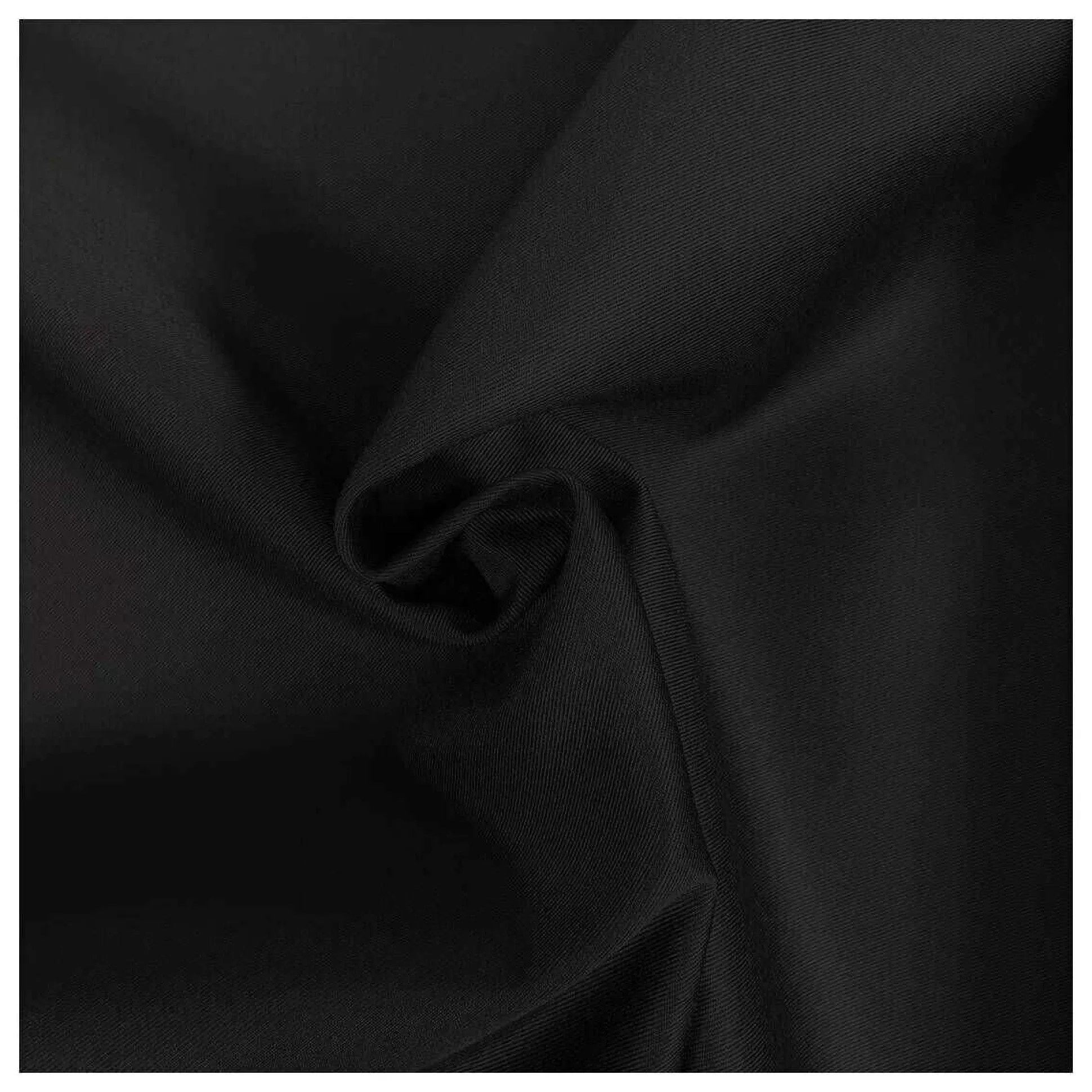 Black Polycotton Drill Fabric By The Metre-Hobbycraft Outlet