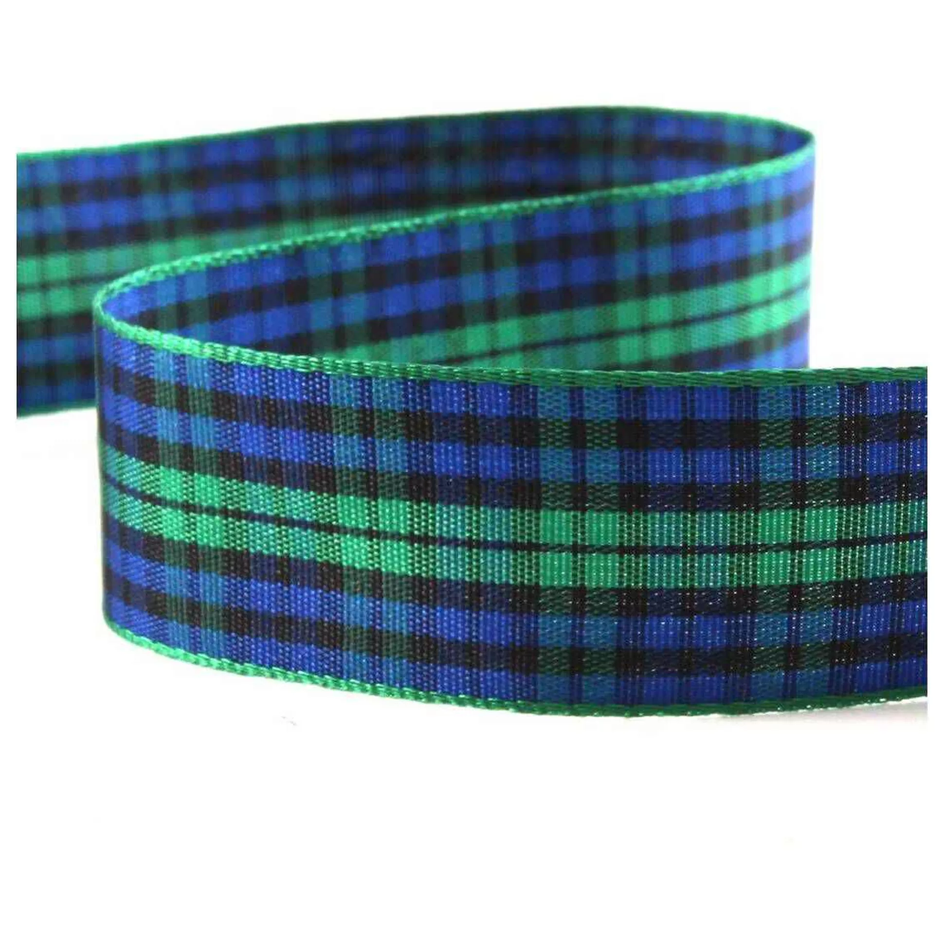 Blue Tartan Ribbon 24Mm X 5M-Hobbycraft Outlet