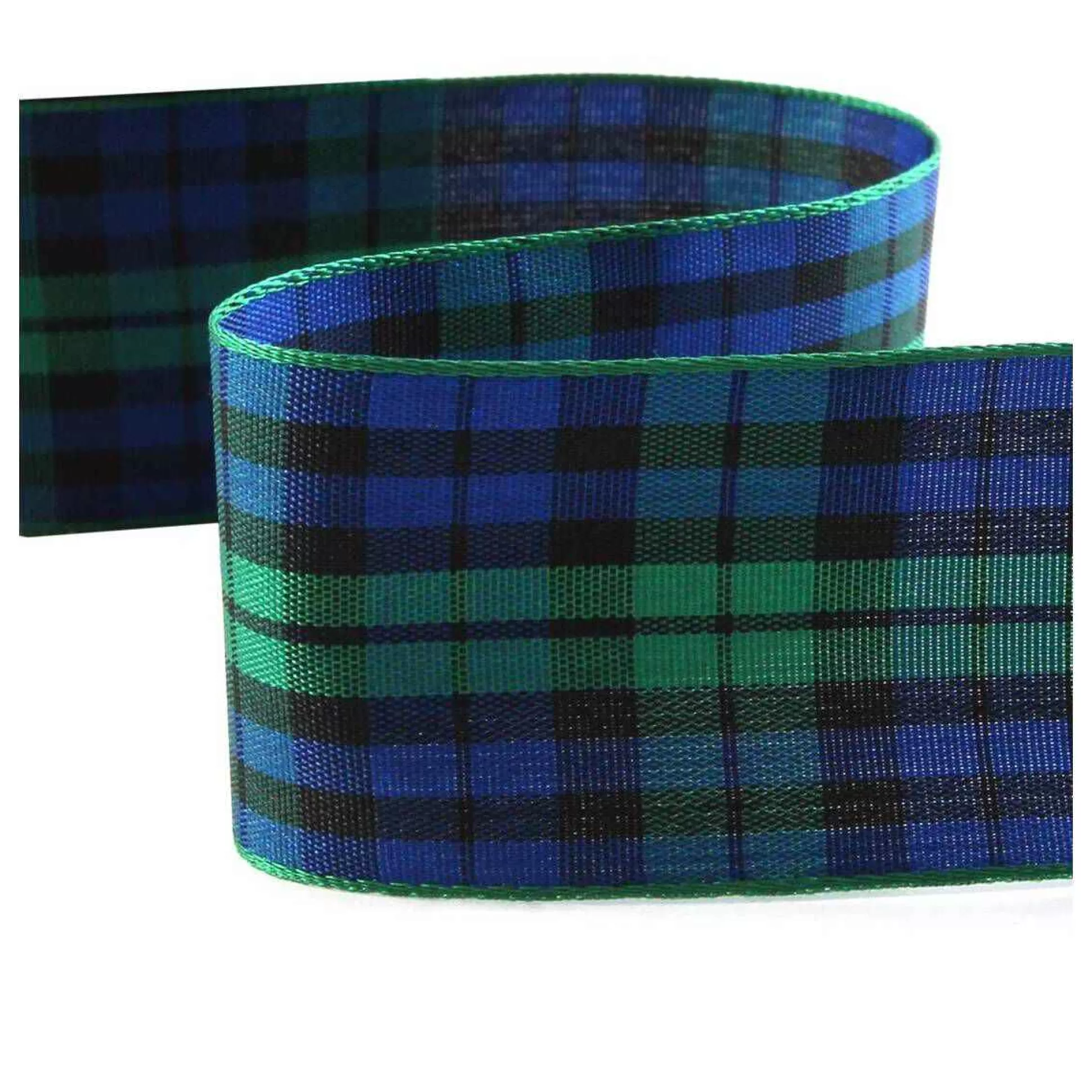 Blue Tartan Ribbon 36Mm X 5M-Hobbycraft Sale