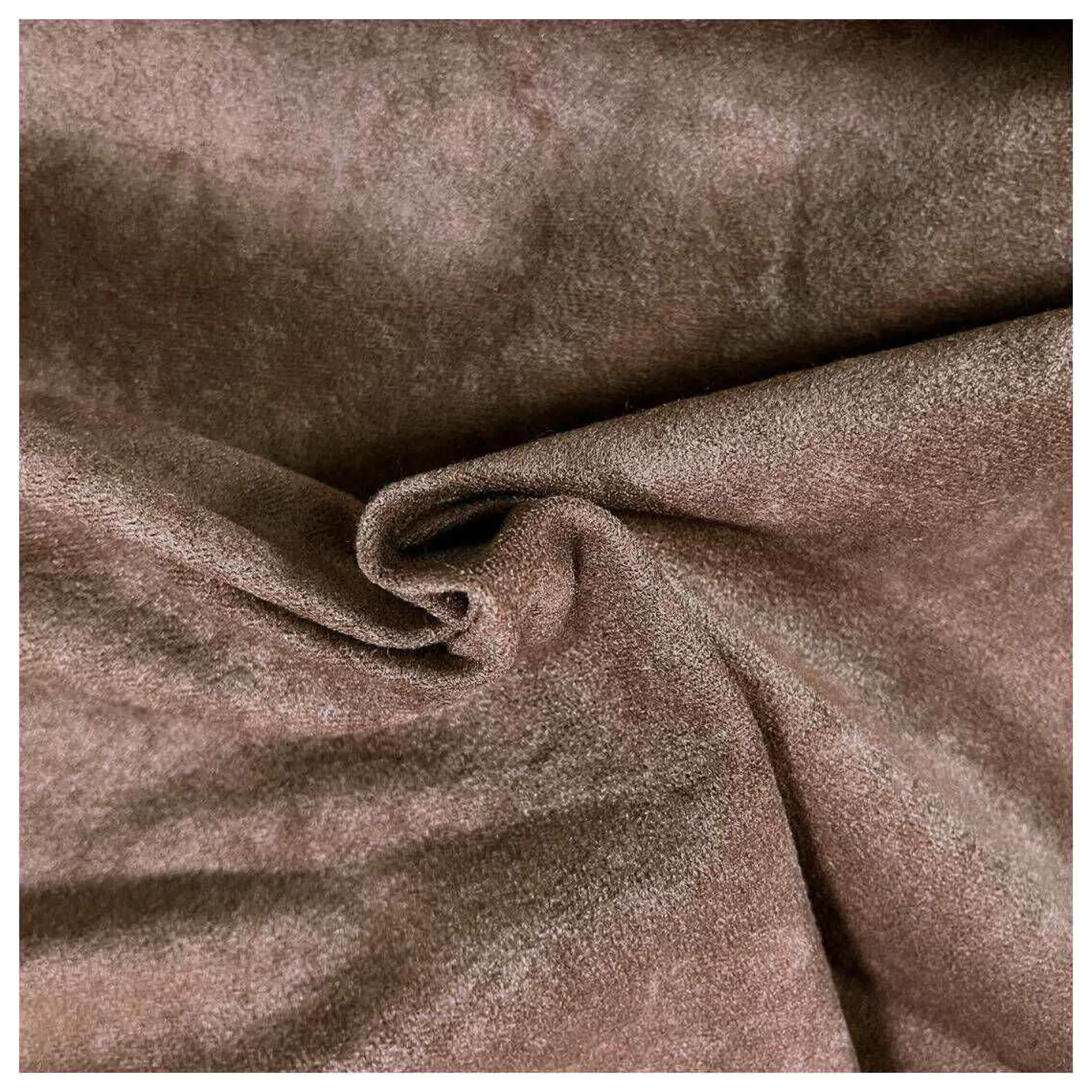 Brown Suedette Fabric By The Metre-Hobbycraft Sale