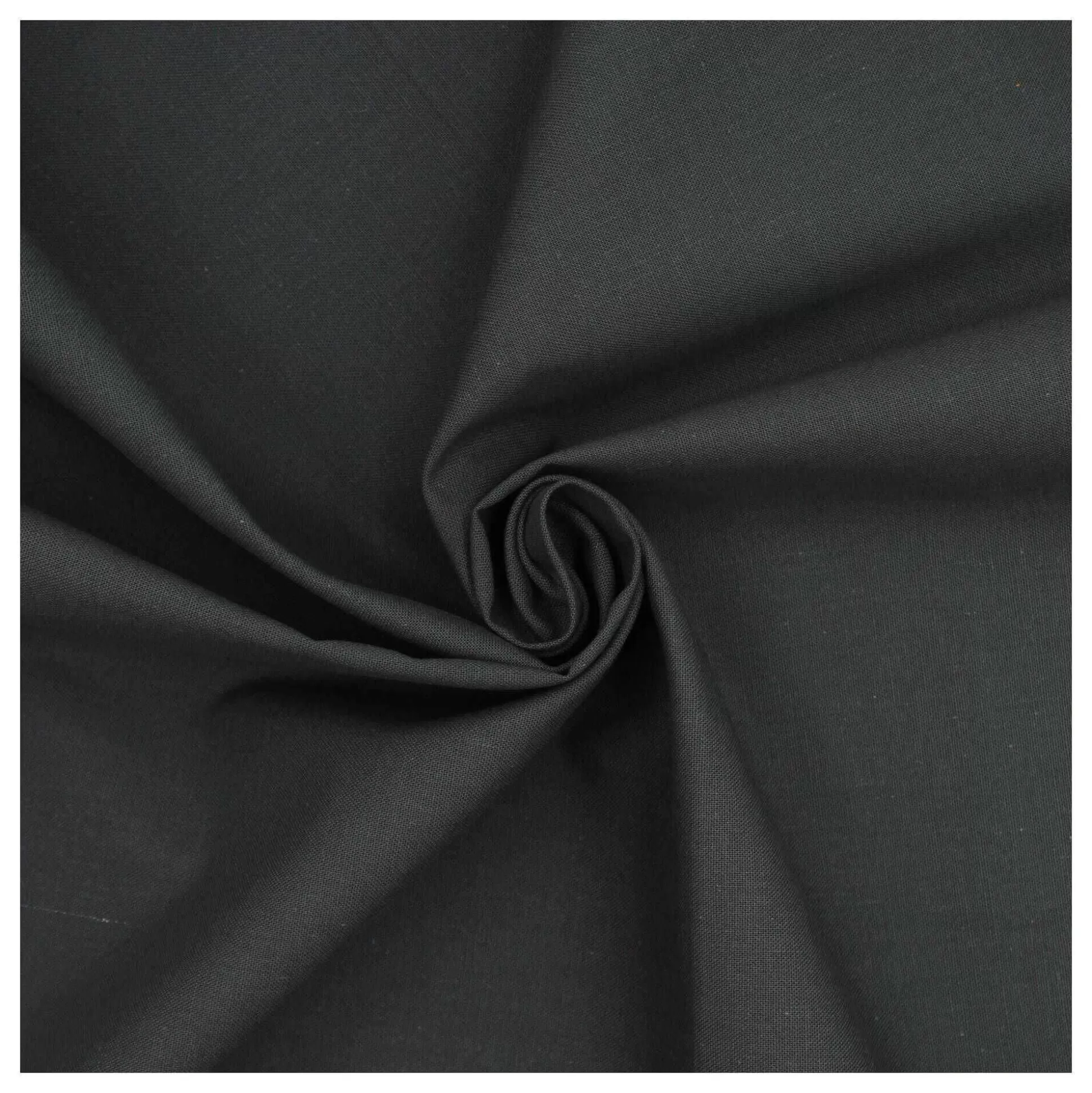 Charcoal Organic Premium Cotton Fabric By The Metre-Hobbycraft Flash Sale