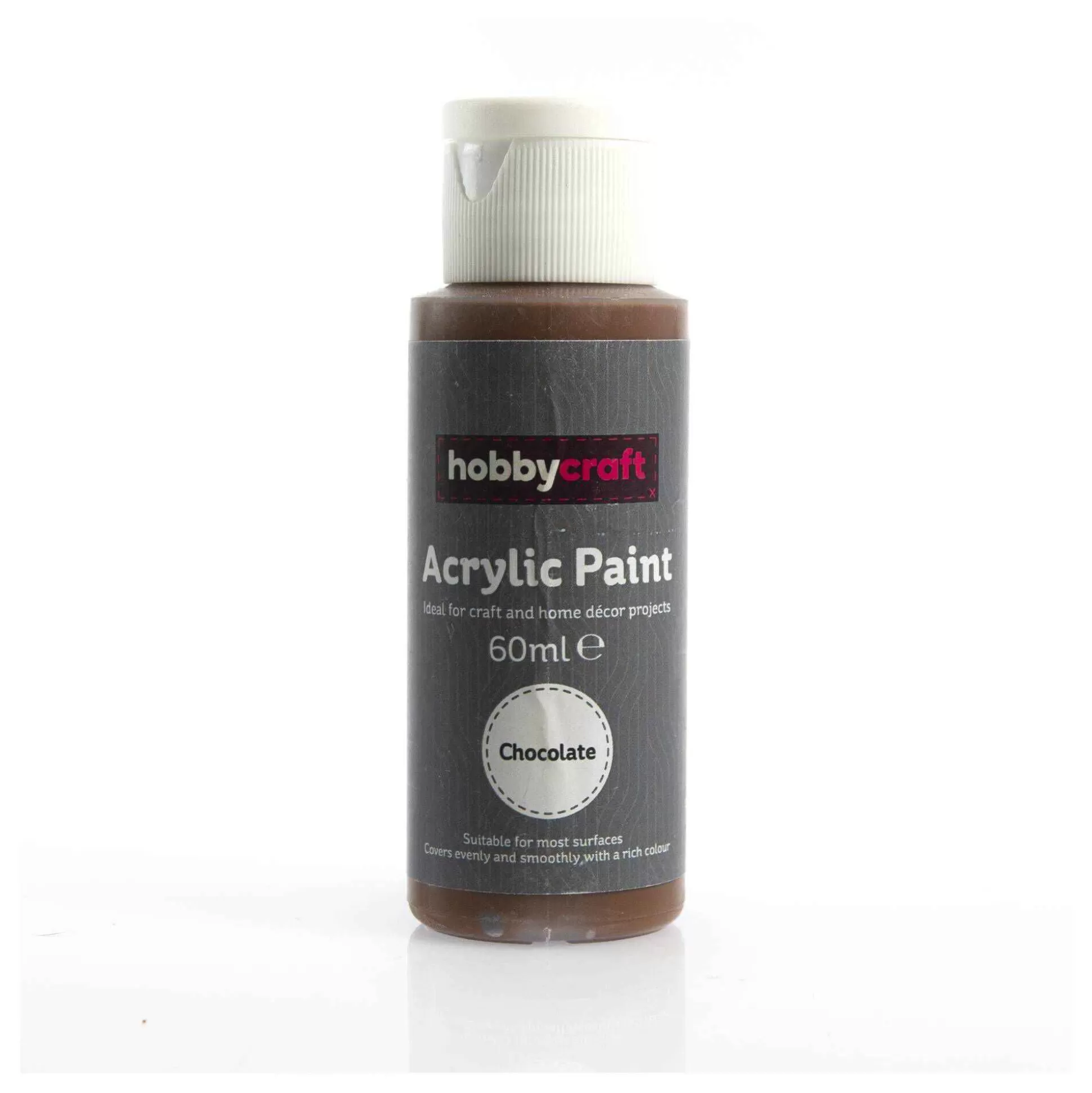 Chocolate Acrylic Paint 60Ml-Hobbycraft Cheap