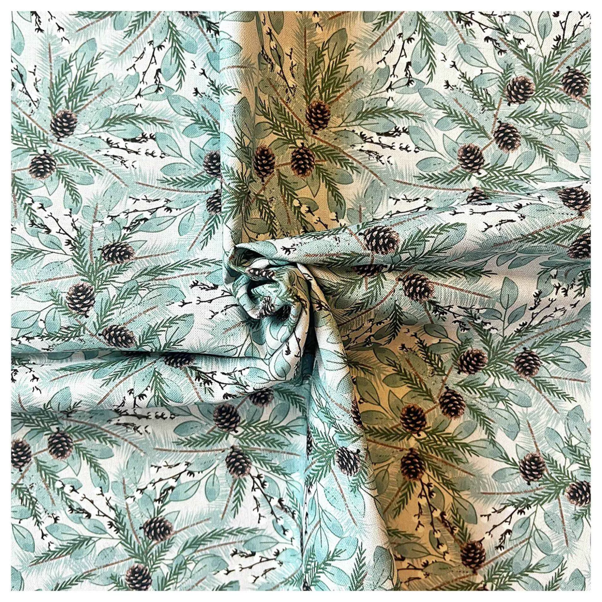 Christmas Fern Welcome Home Cotton Fabric Pack 112Cm X 1M-Hobbycraft Best Sale