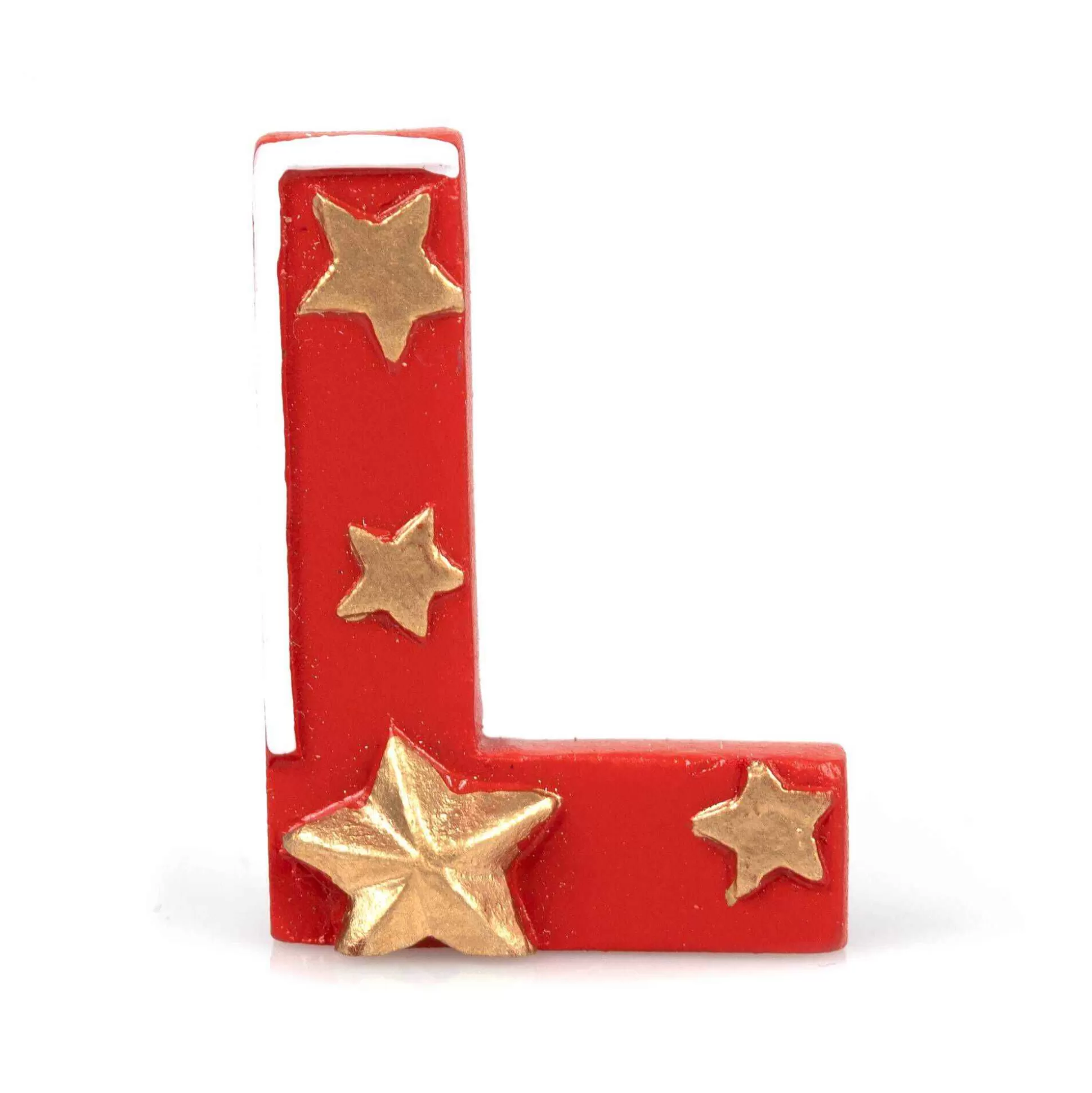 Christmas Resin Letter L Decoration 4Cm-Hobbycraft Hot