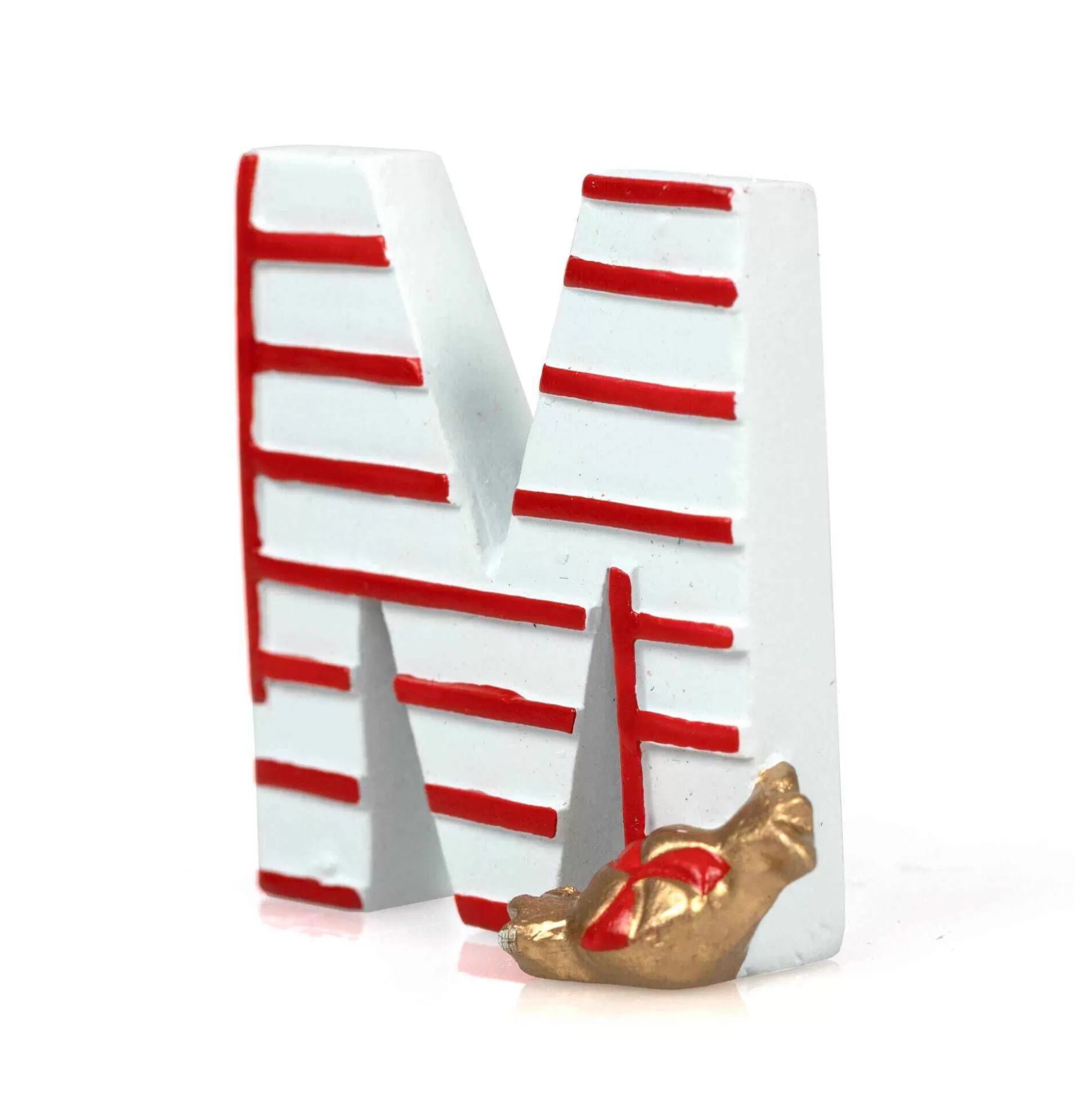 christmas_resin_letter_m_decoration_4cm_1.webp Christmas Resin Letter M Decoration 4Cm-Hobbycraft New