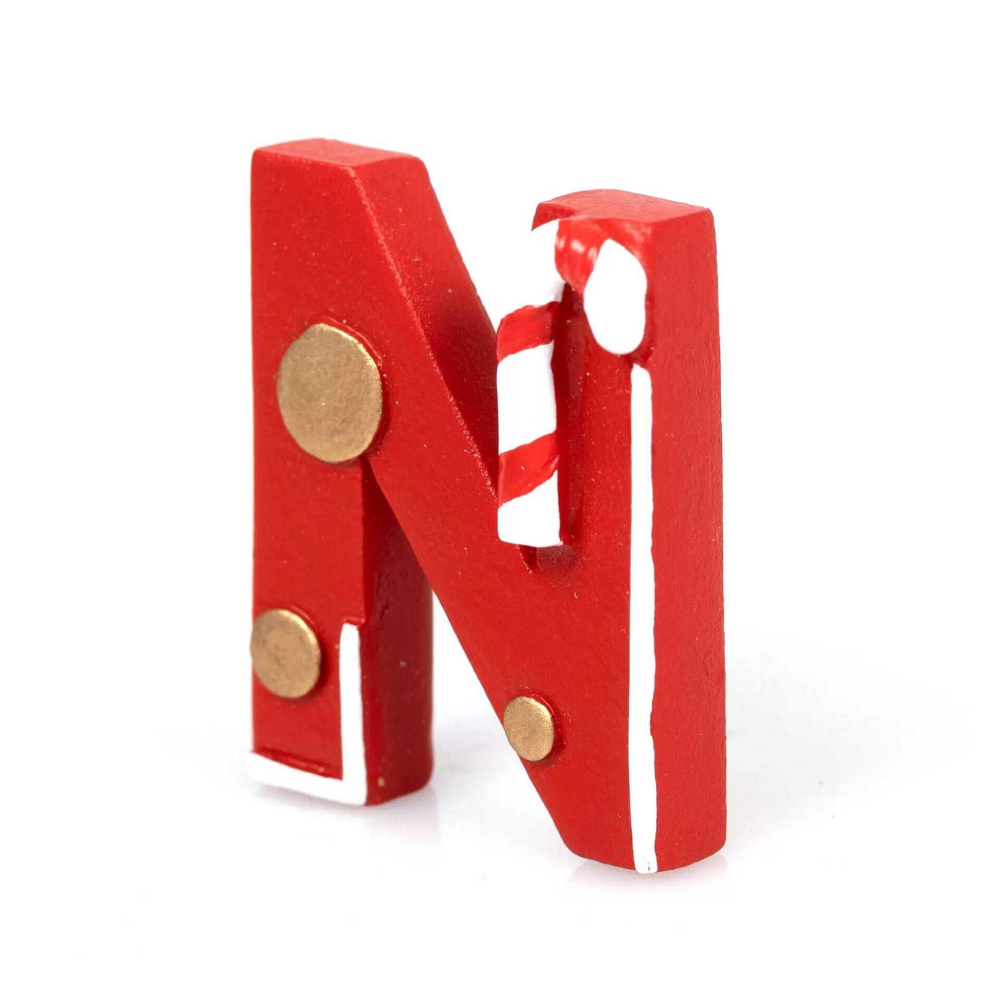 Christmas Resin Letter N Decoration 4Cm-Hobbycraft Best