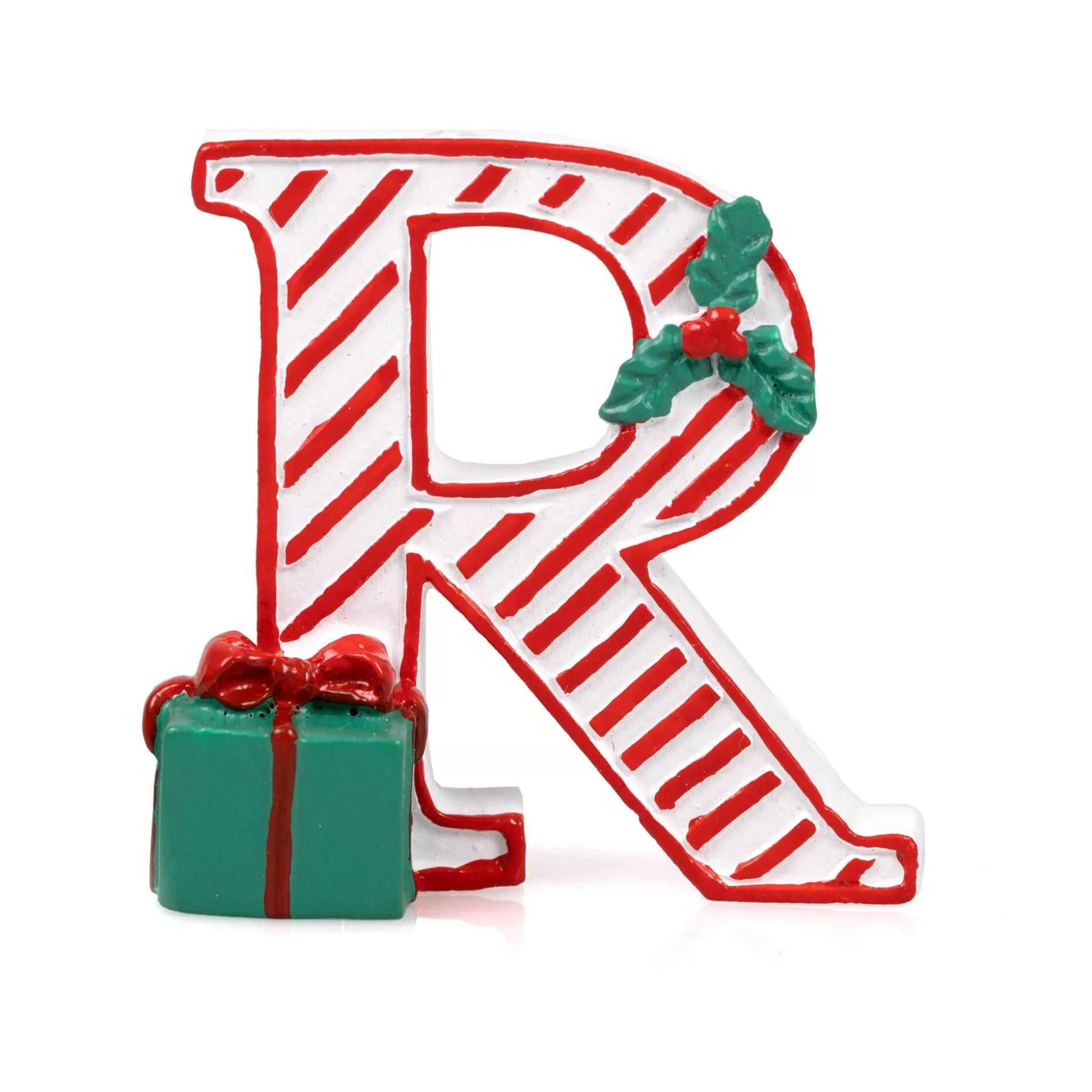 Christmas Resin Letter R Decoration 4Cm-Hobbycraft Discount