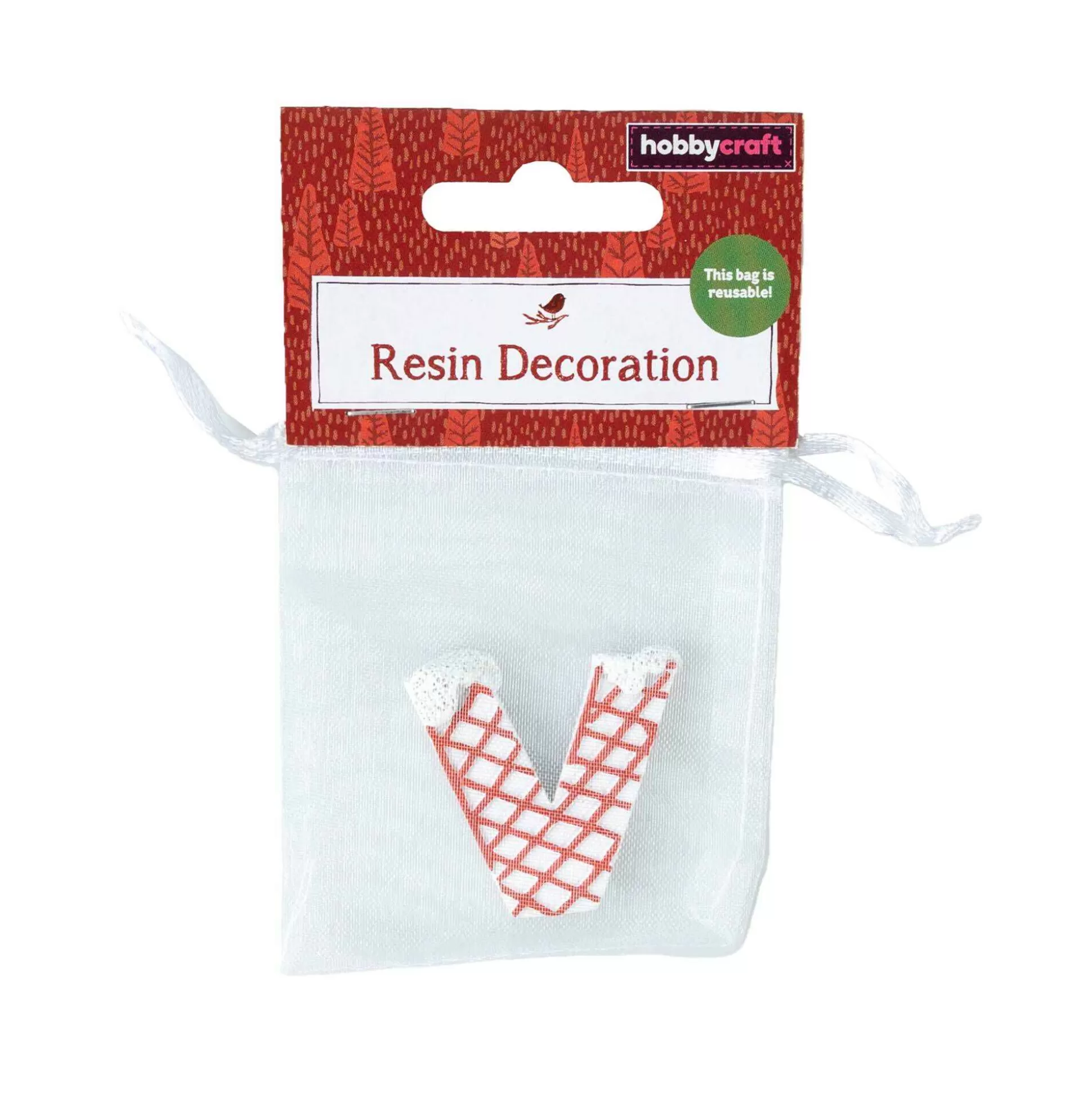 christmas_resin_letter_v_decoration_4cm_4.webp Christmas Resin Letter V Decoration 4Cm-Hobbycraft Hot