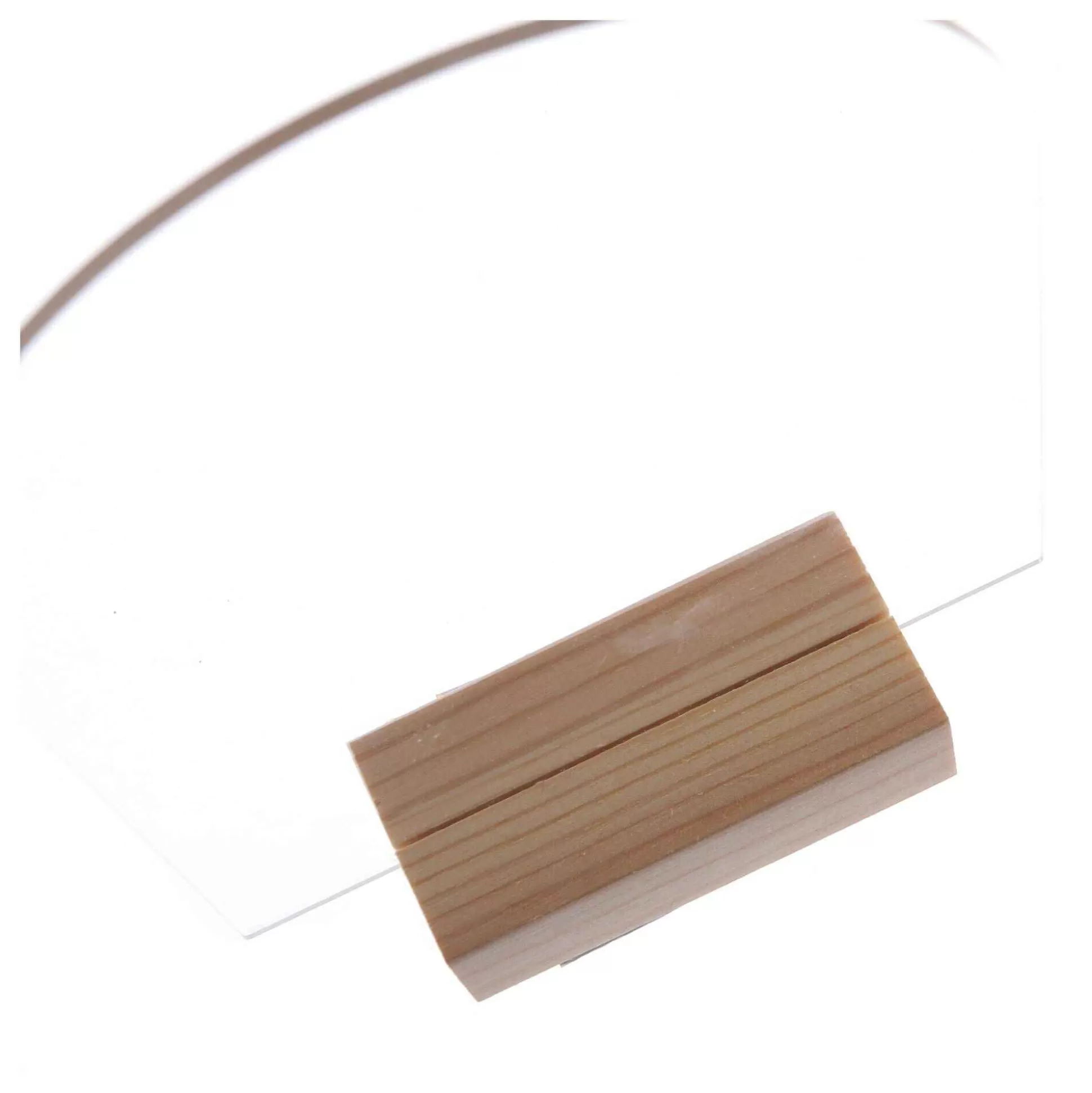 clear_arch_acrylic_table_sign_20cm_4.webp Clear Arch Acrylic Table Sign 20Cm-Hobbycraft New