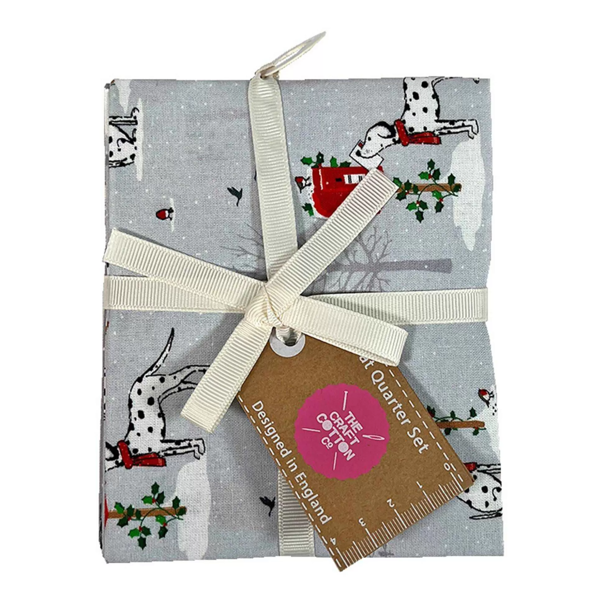 Dalmatian Cotton Fat Quarters 4 Pack-Hobbycraft Outlet