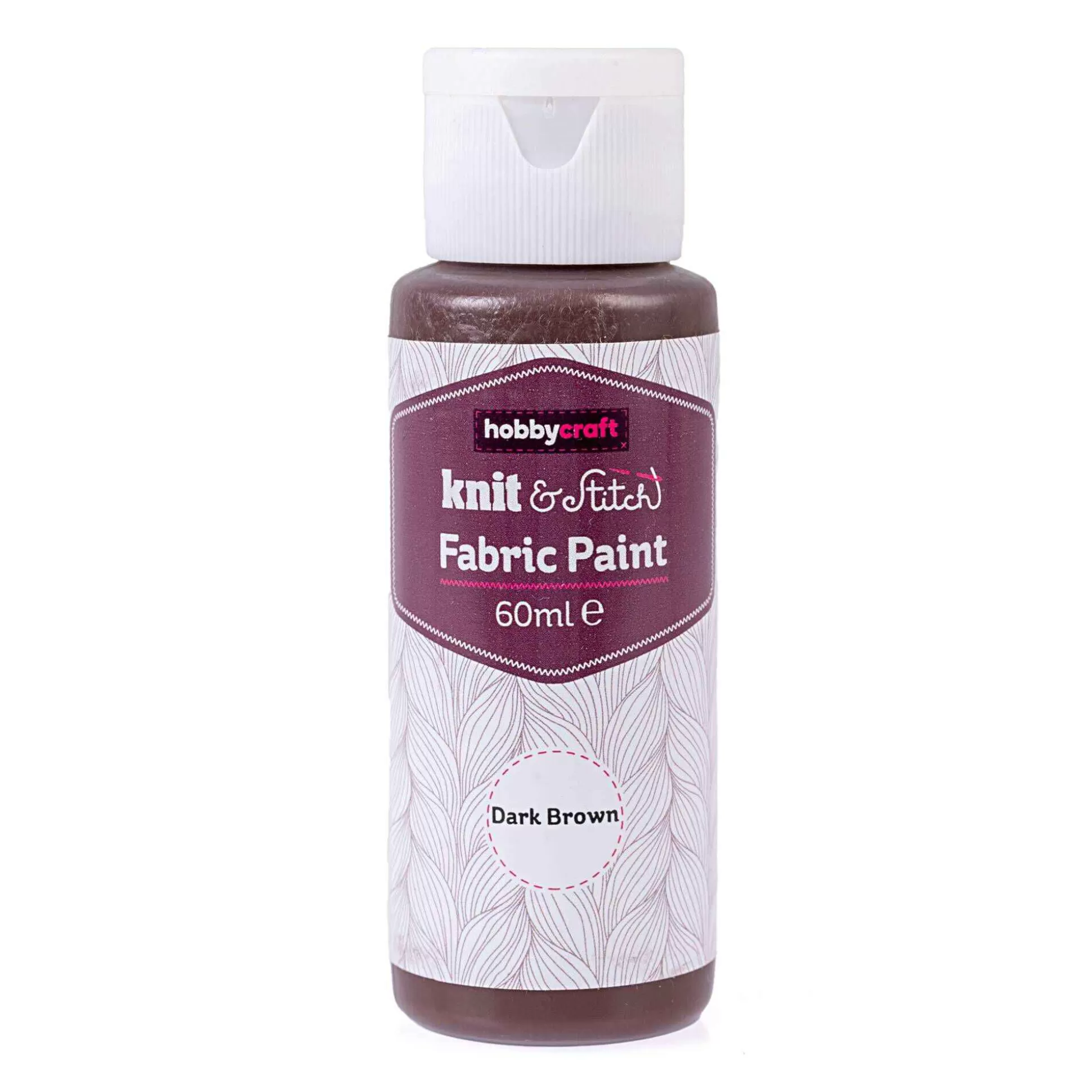 Dark Brown Fabric Paint 60Ml-Hobbycraft Flash Sale