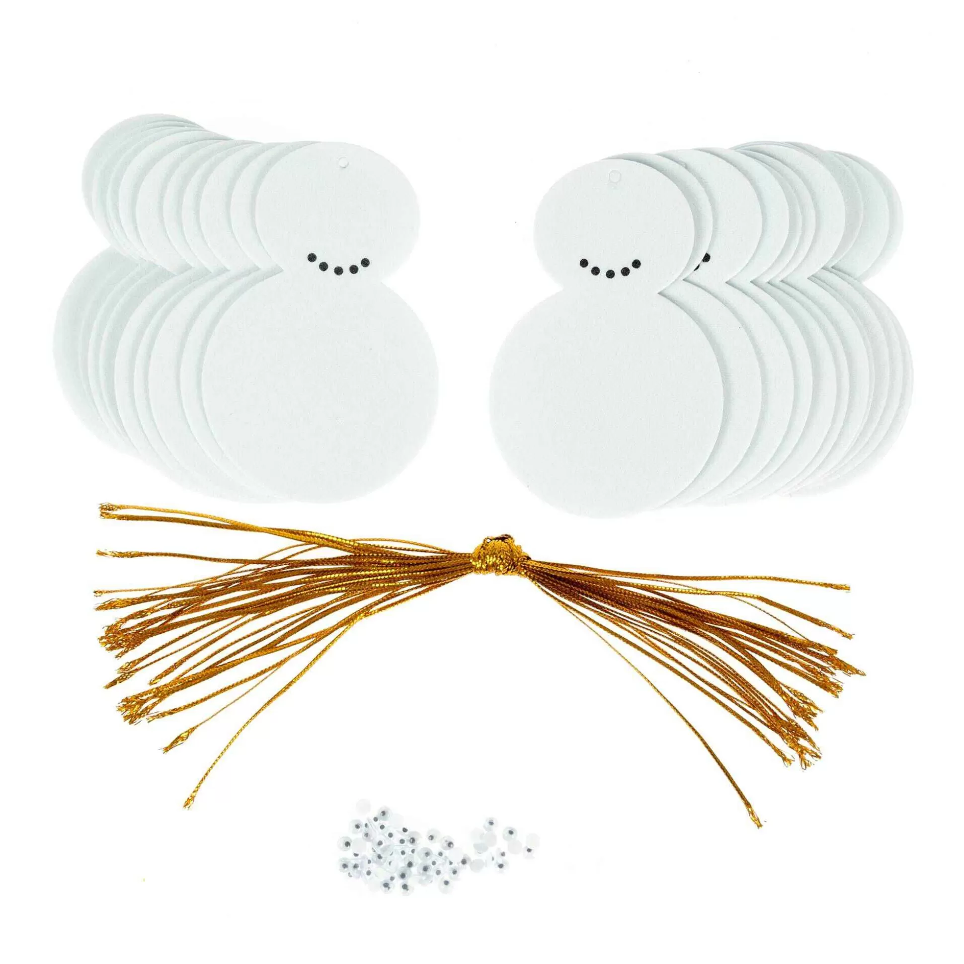 Decorate Your Own Snowman Kit 24 Pack-Hobbycraft Best