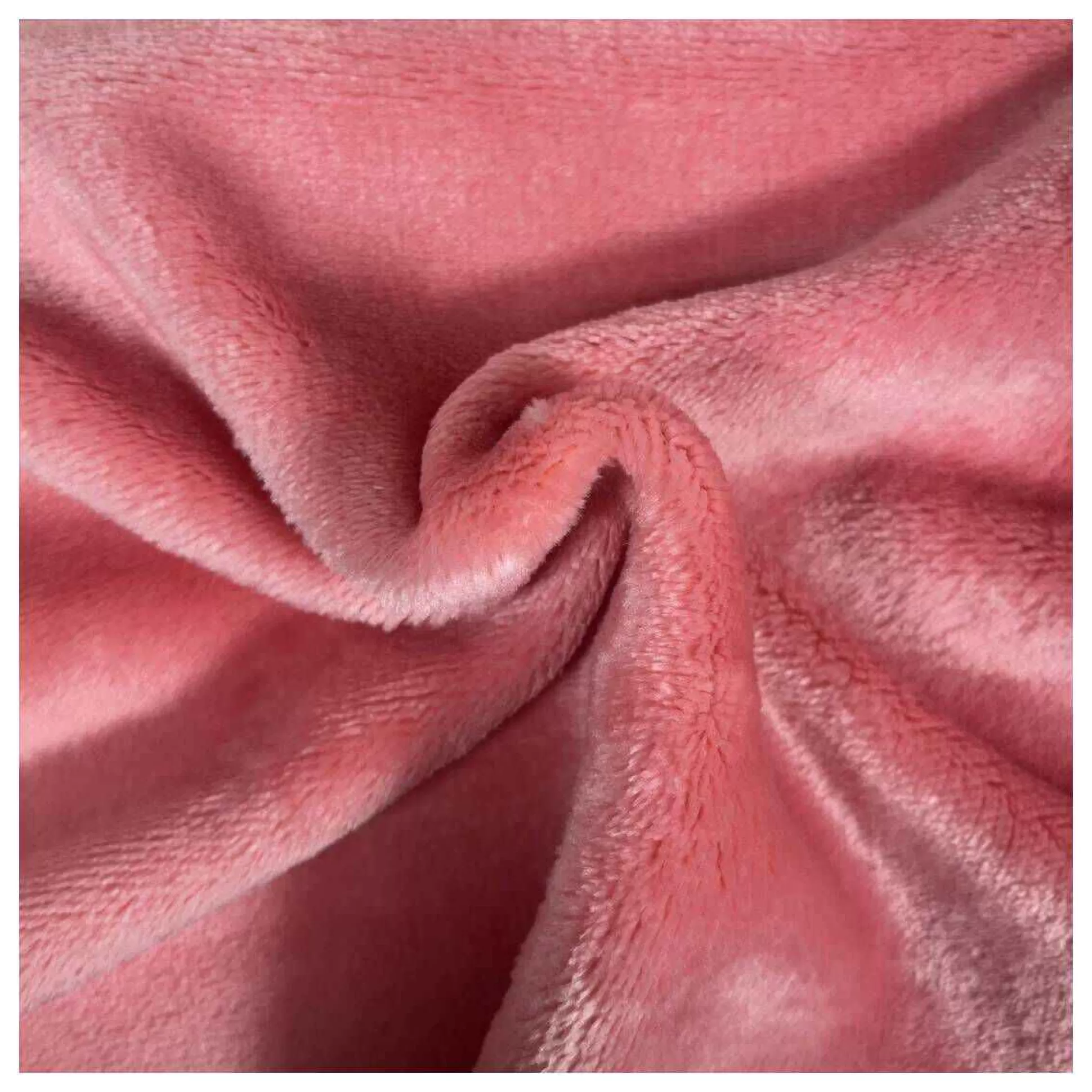 Deep Pink Cuddle Fleece Fabric By The Metre-Hobbycraft Clearance