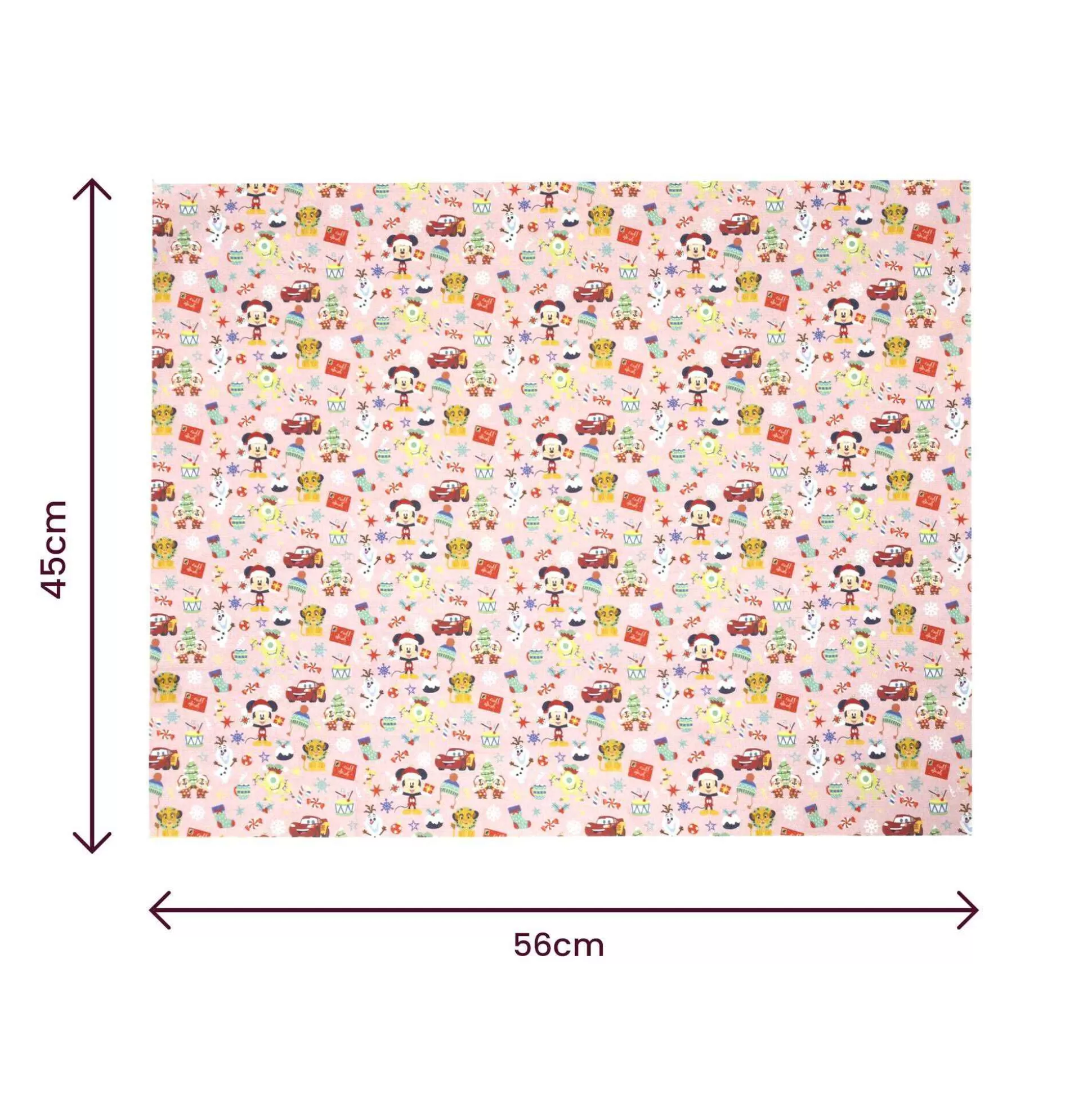 Disney Christmas Feeling Cotton Fat Quarters 4 Pack-Hobbycraft Best