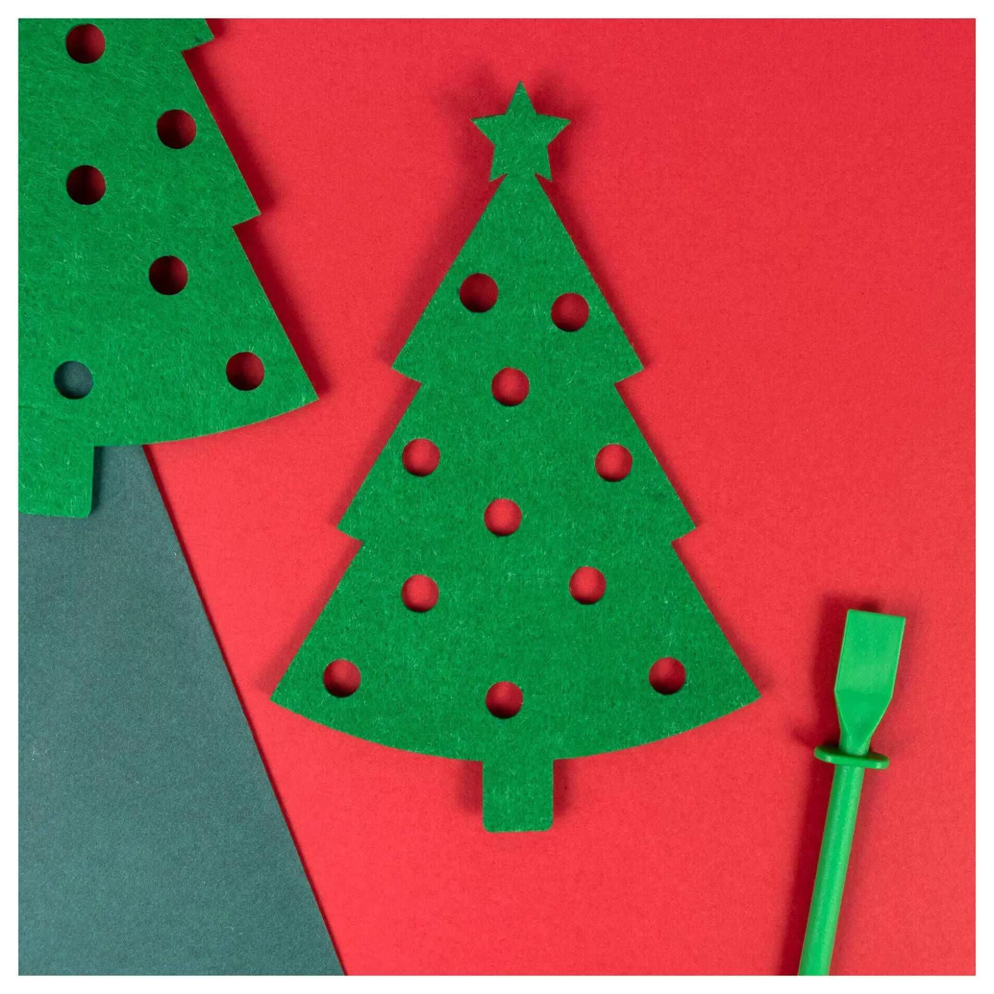 dotty_green_tree_felt_stickers_4_pack_2.webp Dotty Green Tree Felt Stickers 4 Pack-Hobbycraft Outlet