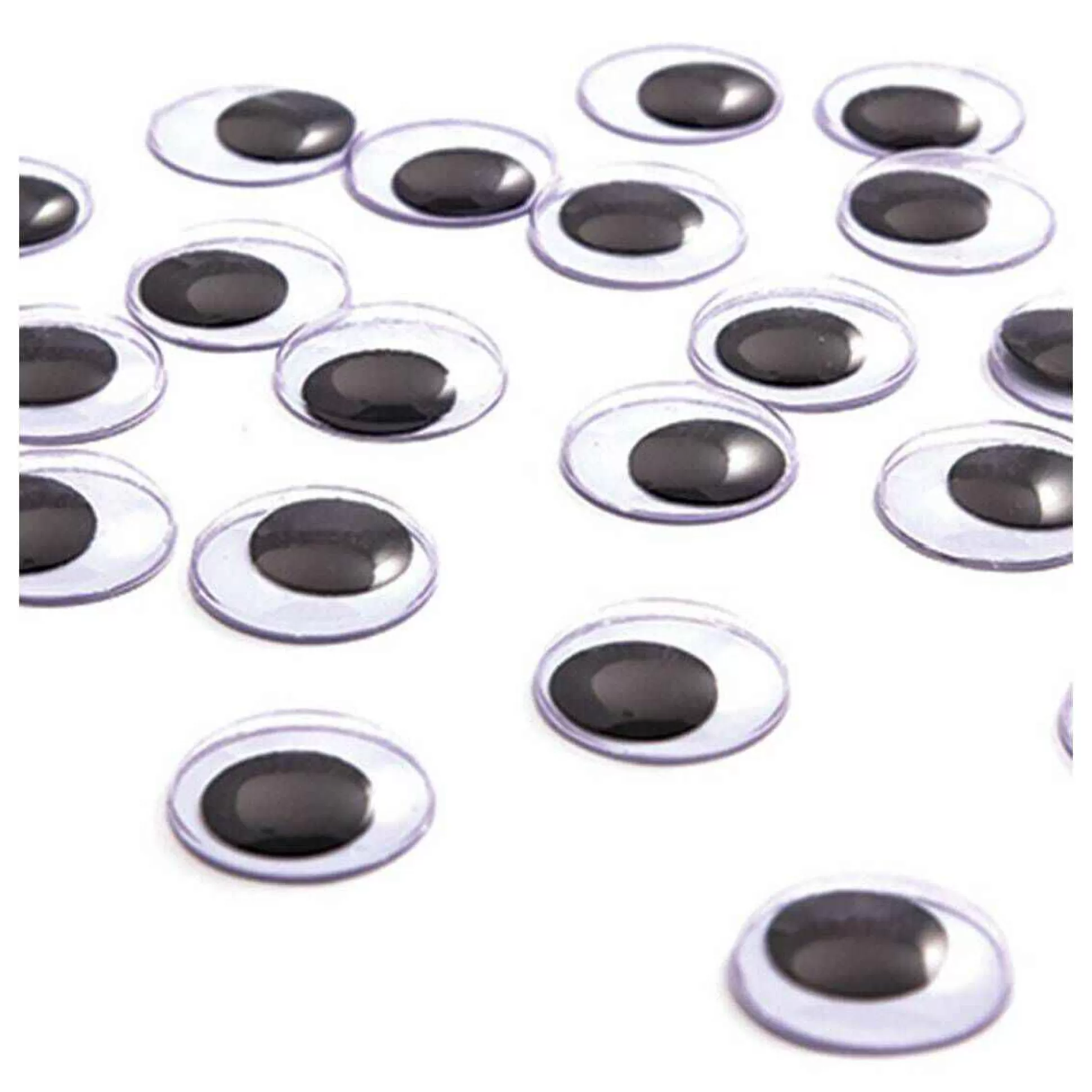 Easy Glue Eyes 24Mm 25 Pack-Hobbycraft New