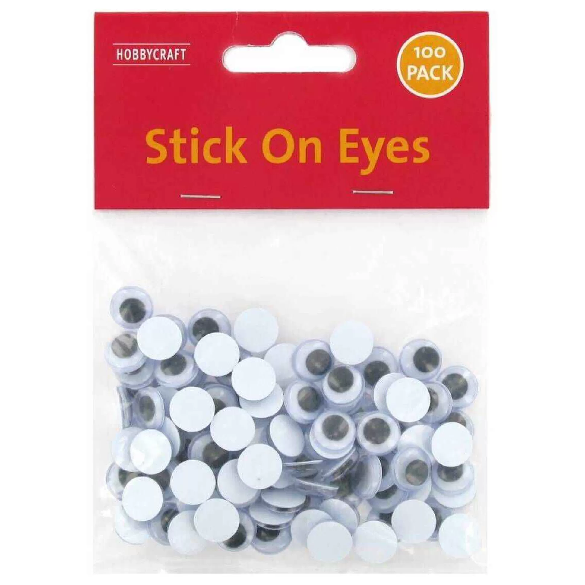 Easy Glue Eyes 9Mm 100 Pack-Hobbycraft Fashion