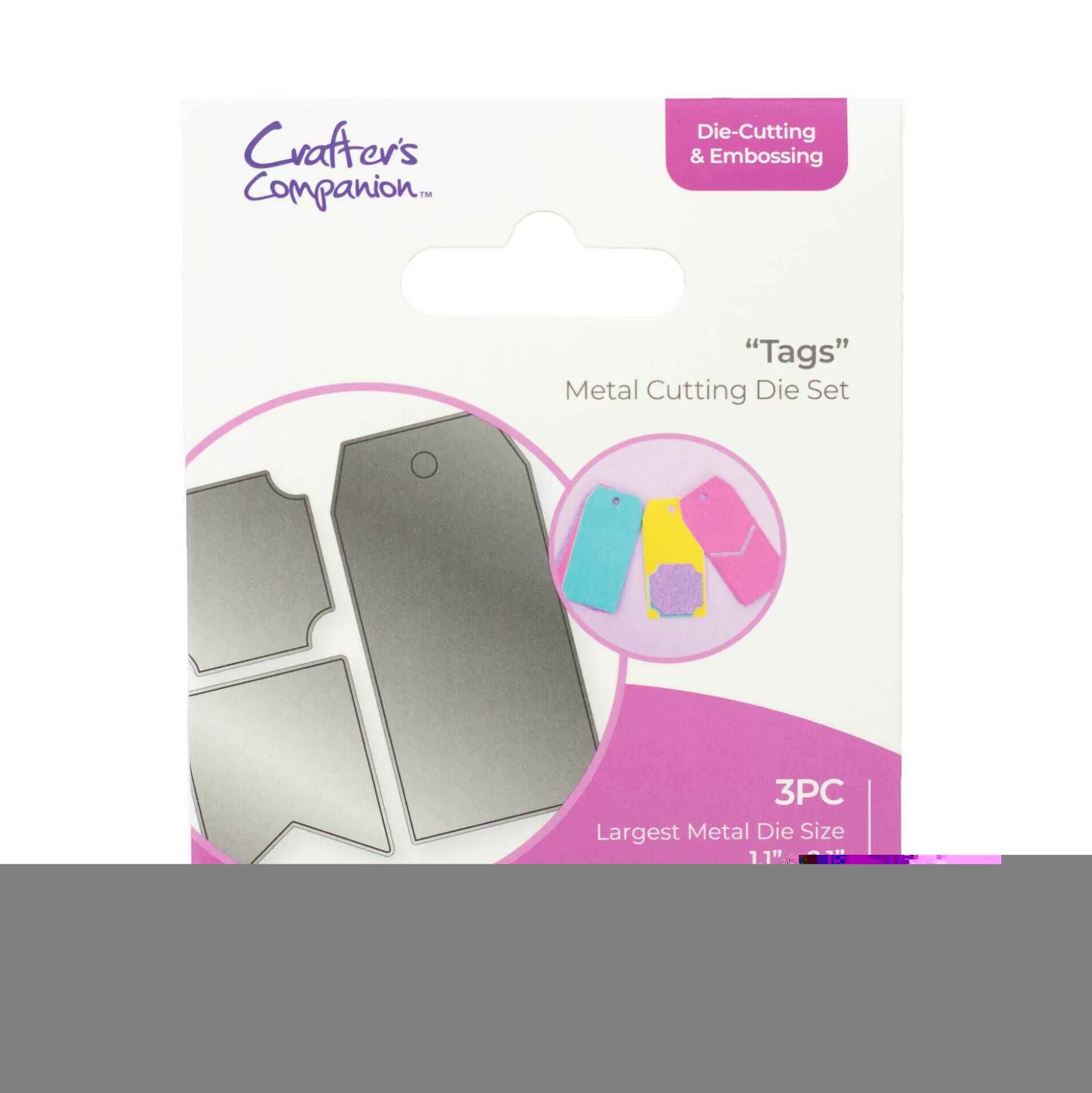 Gemini Tags Mini Die Set 3 Pieces-Hobbycraft Fashion
