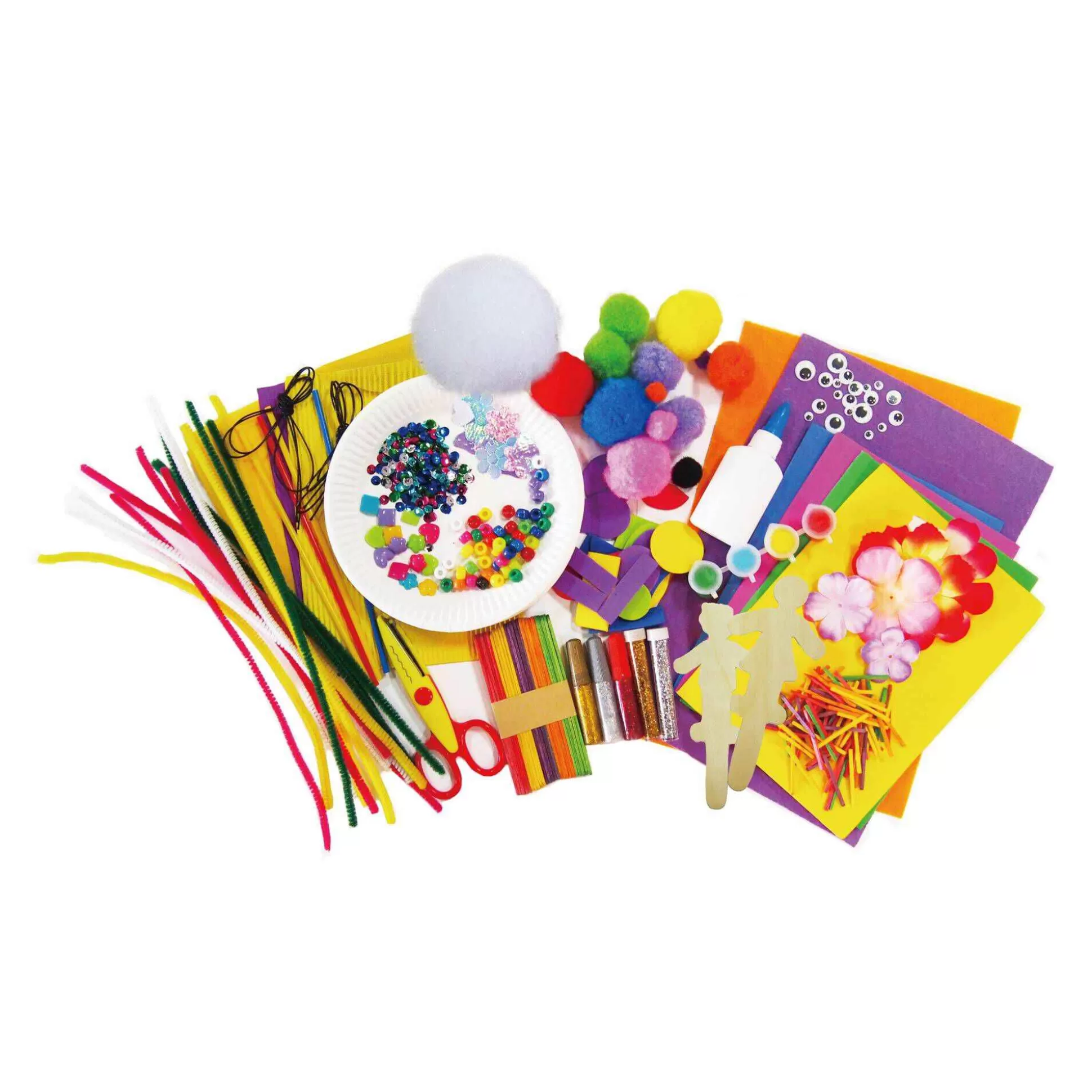 Giant Box Of Craft 1000 Pieces-Hobbycraft Best Sale