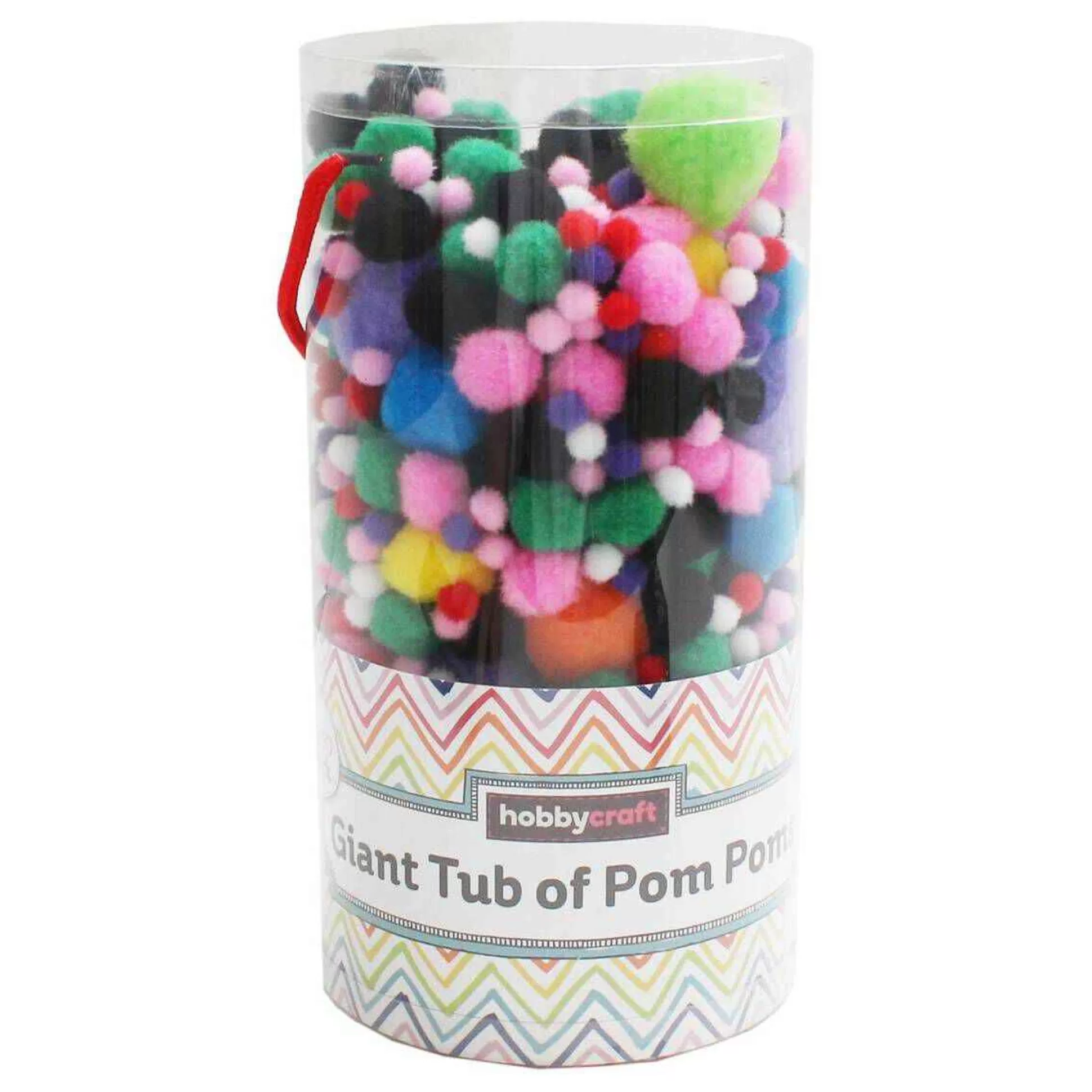 Giant Tub Of Pom Poms 1000 Pack-Hobbycraft Fashion