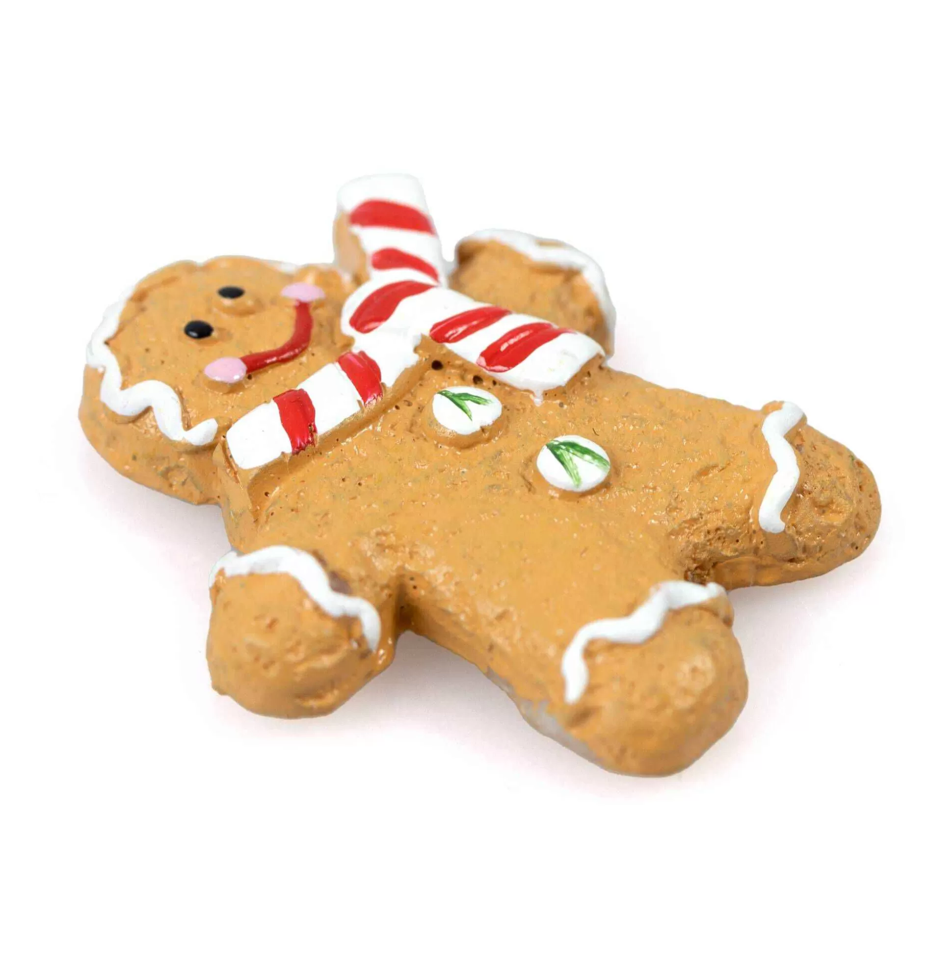 Gingerbread People Resin Decorations 6 Pack-Hobbycraft Hot