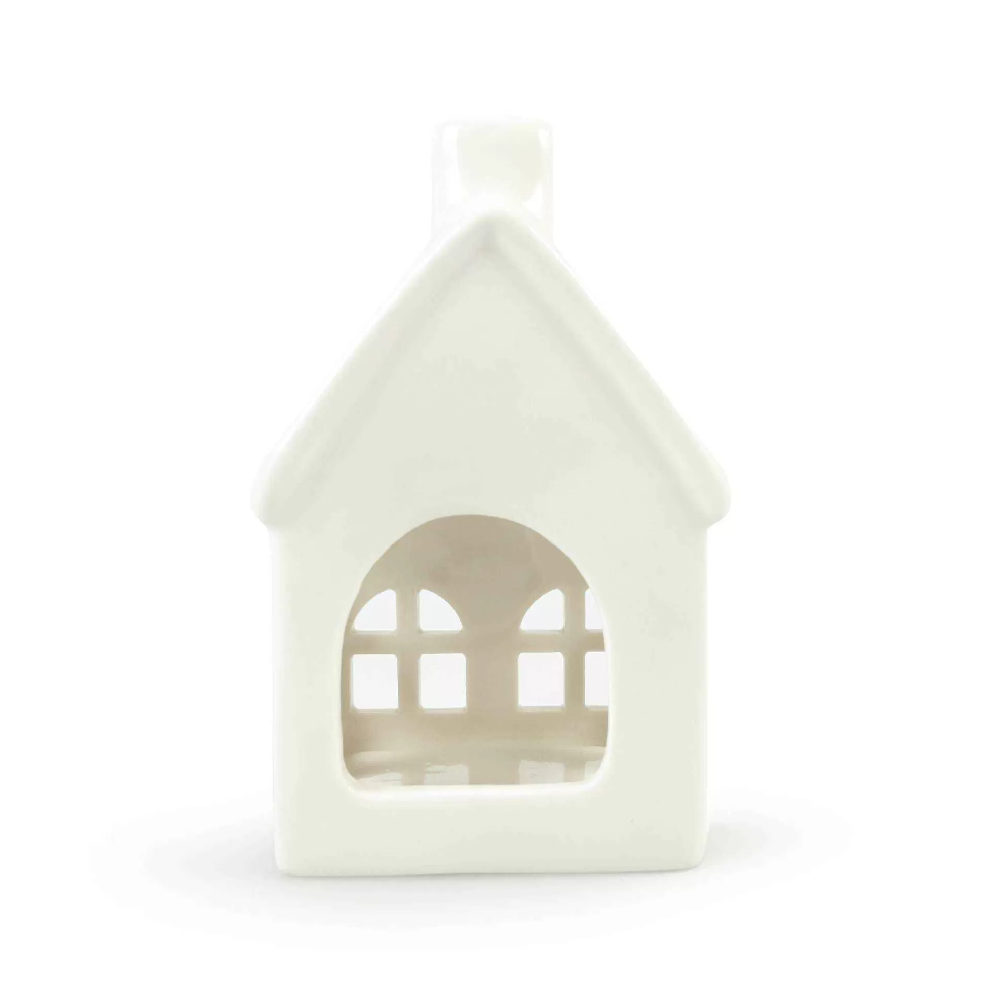 Glazed Ceramic House 13Cm-Hobbycraft Hot