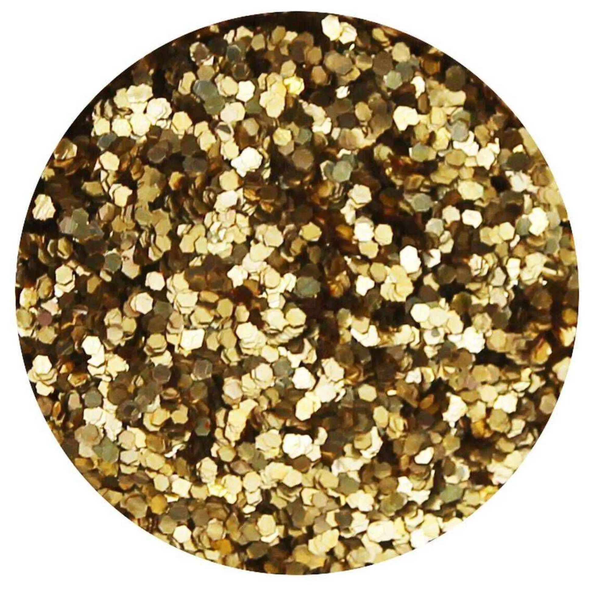 Gold Biodegradable Flaky Glitter Shaker 20G-Hobbycraft Clearance