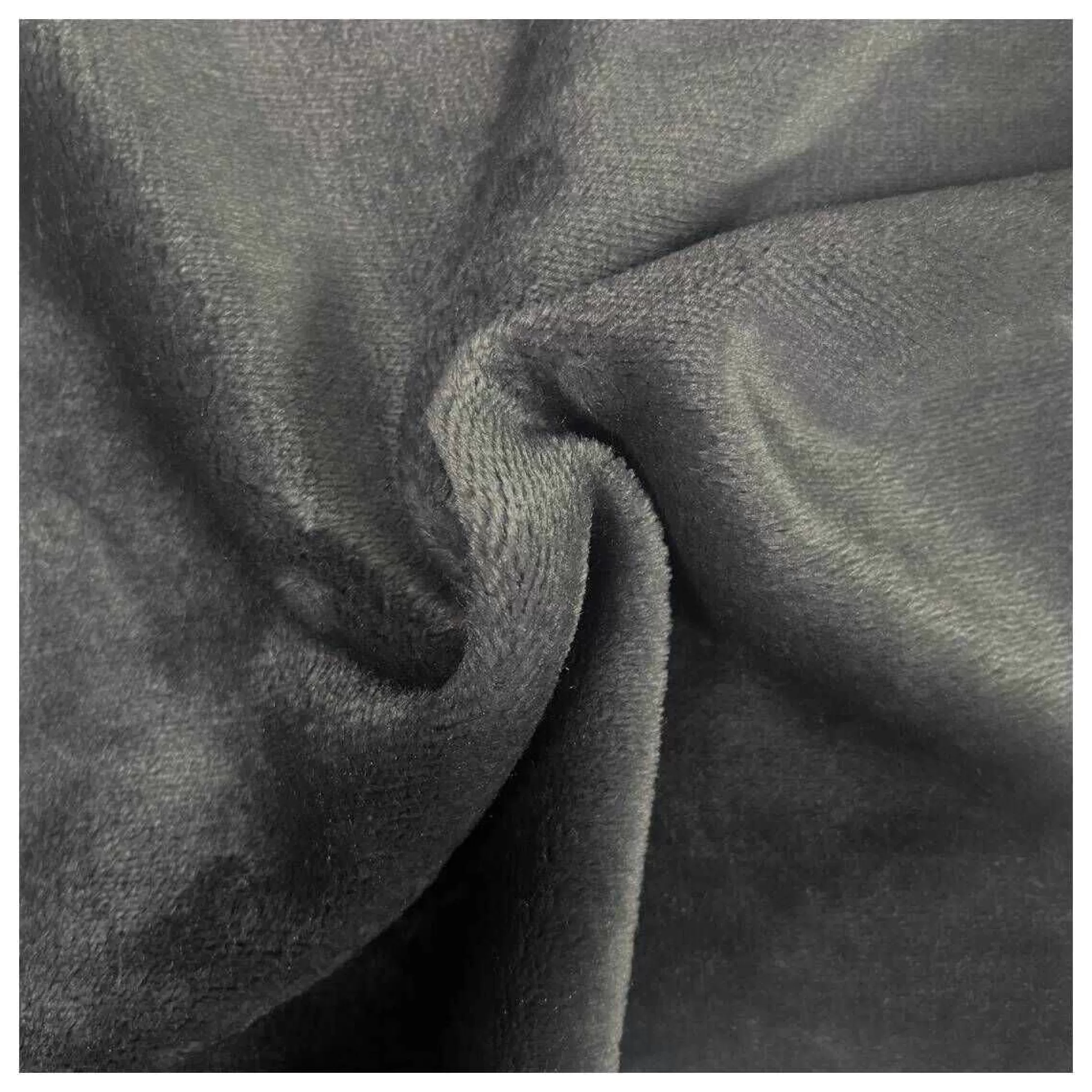 Grey Cuddle Fleece Fabric By The Metre-Hobbycraft Best Sale