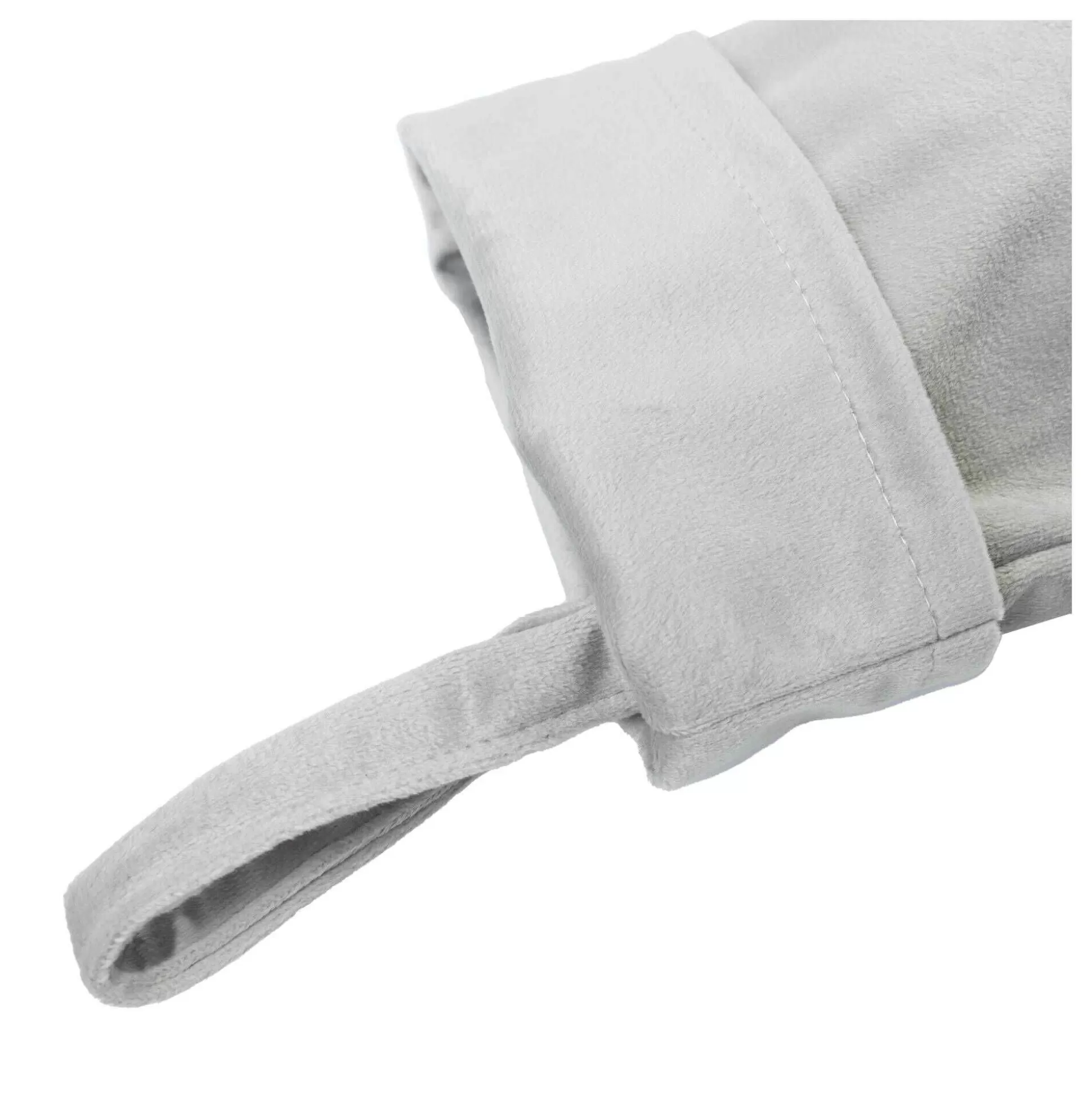 Grey Velvet Christmas Stocking-Hobbycraft Outlet