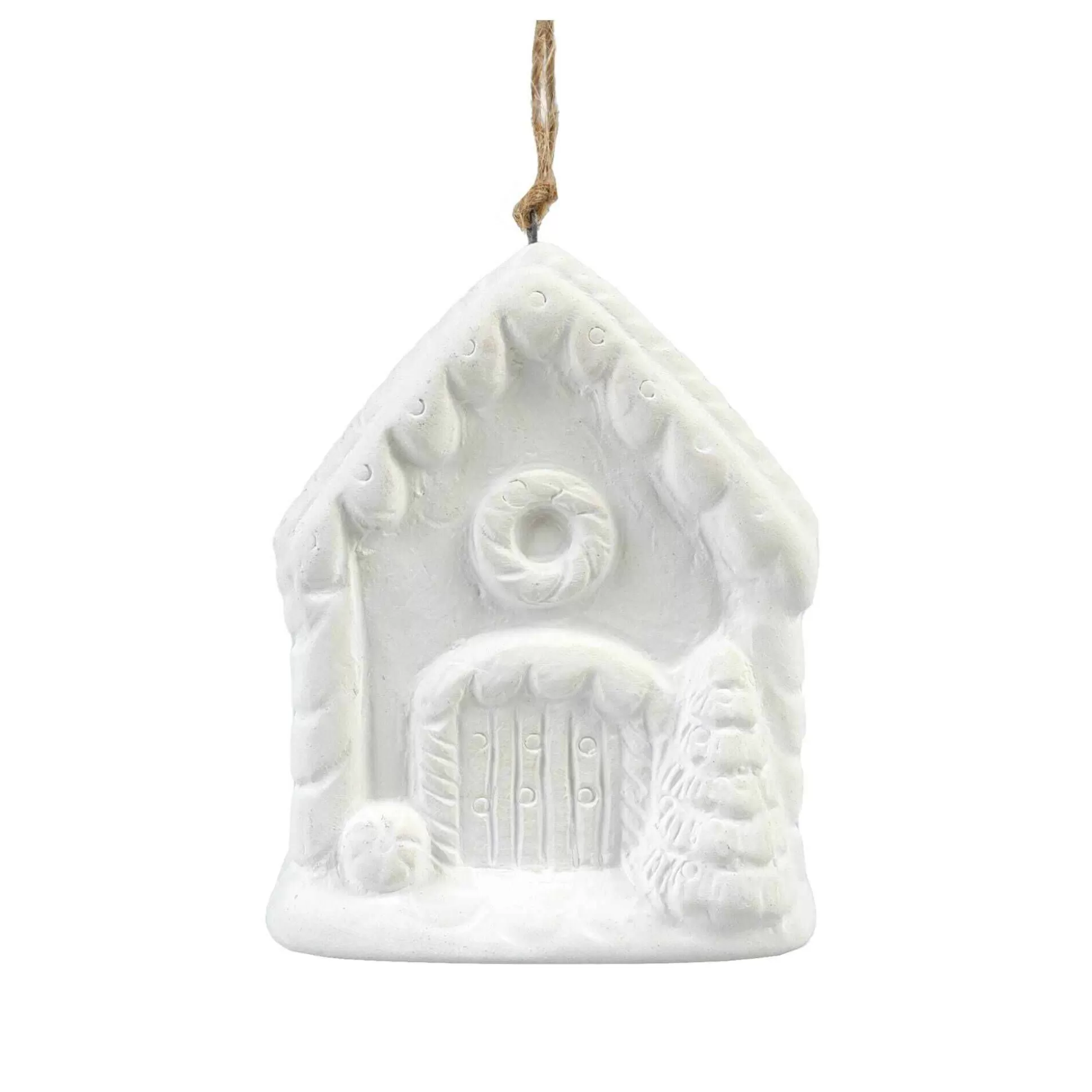Hanging Ceramic House Decoration 8Cm-Hobbycraft Best Sale