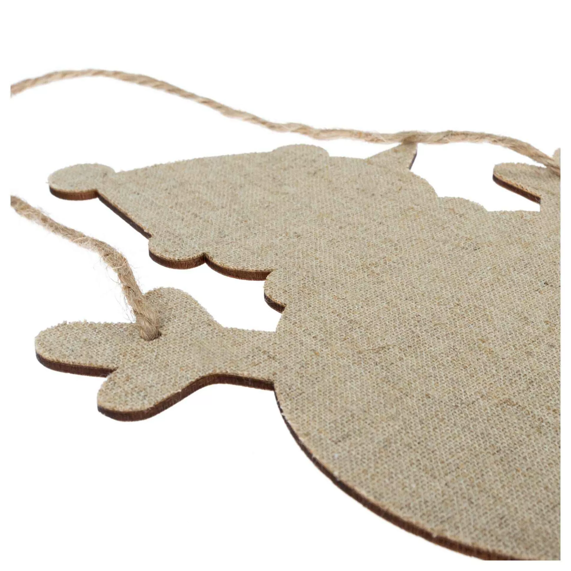 Hanging Linen Snowman 19Cm-Hobbycraft Hot