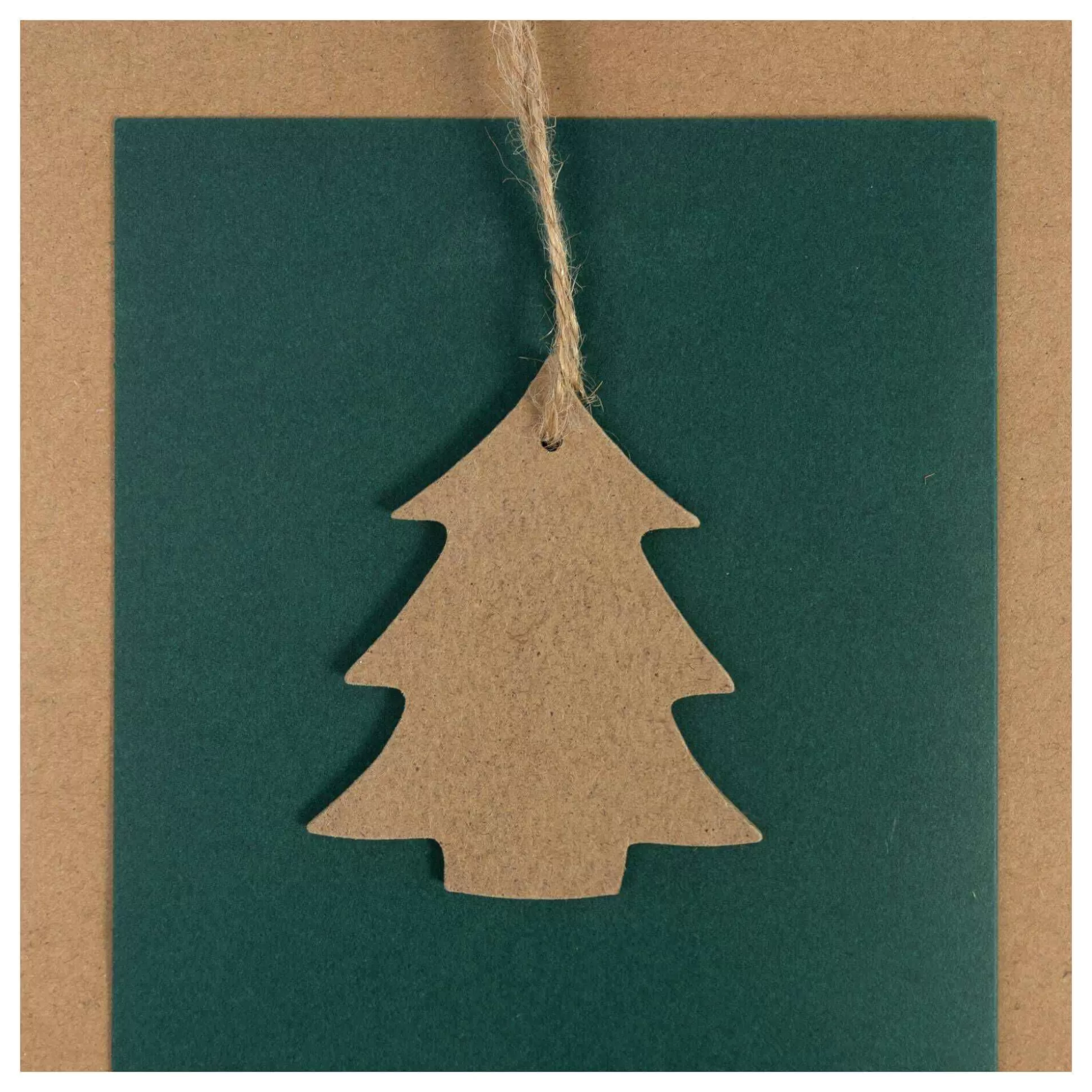 Hanging Mdf Christmas Tree Decorations 8Cm 5 Pack-Hobbycraft New
