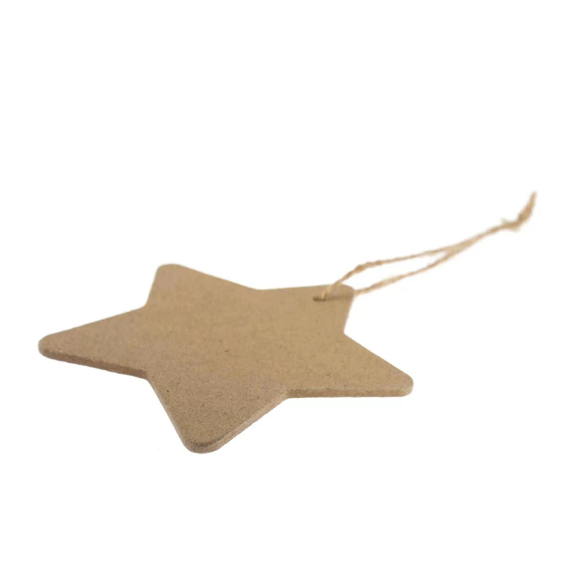 Hanging Mdf Star Decoration 8Cm-Hobbycraft New