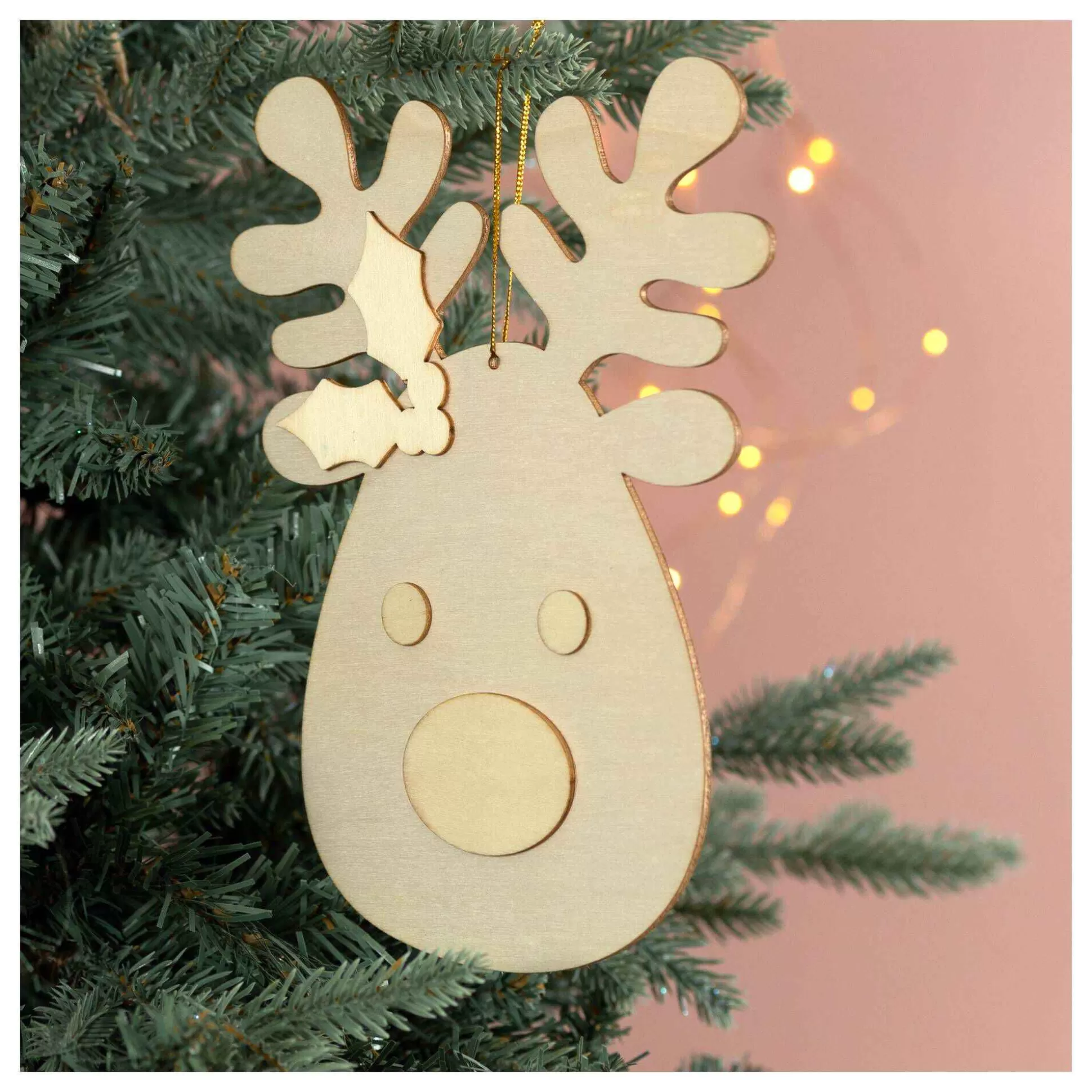 hanging_wooden_reindeer_face_decoration_21cm_2.webp Hanging Wooden Reindeer Face Decoration 21Cm-Hobbycraft Fashion