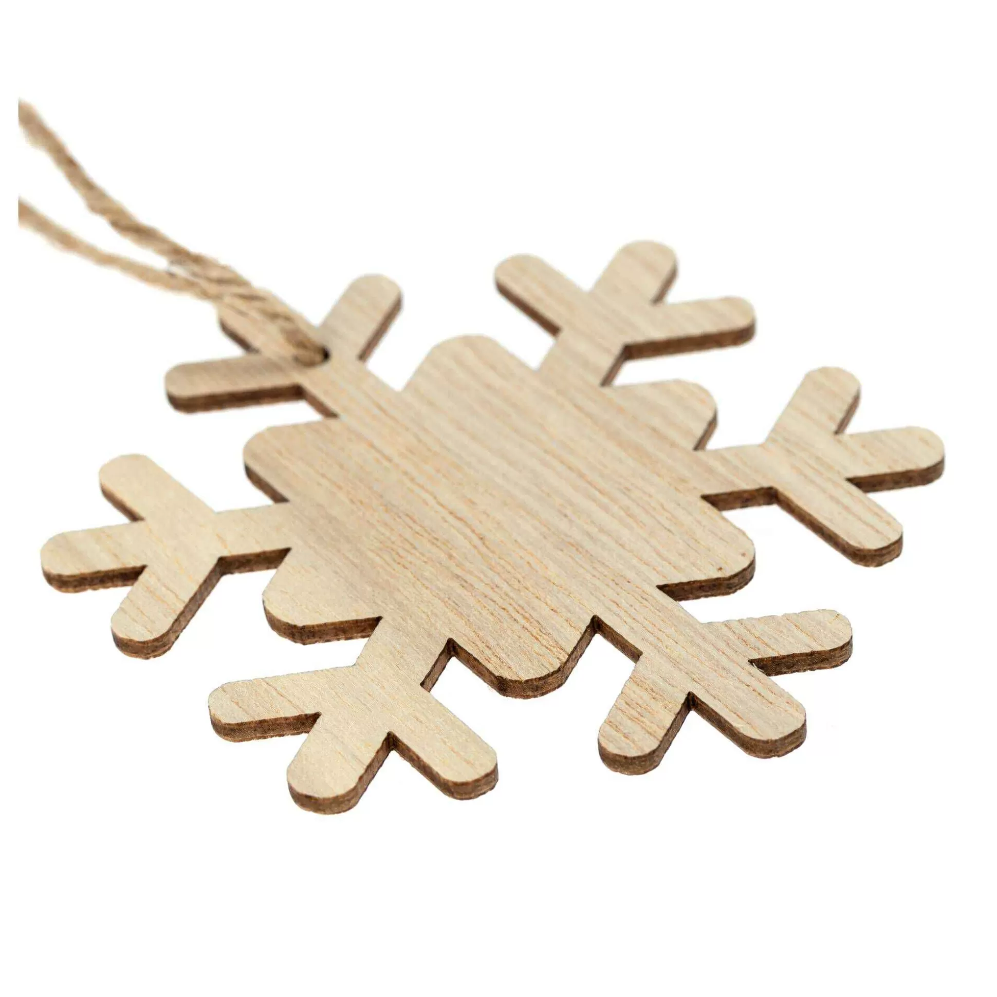 hanging_wooden_snowflake_decoration_8cm_3.webp Hanging Wooden Snowflake Decoration 8Cm-Hobbycraft Cheap