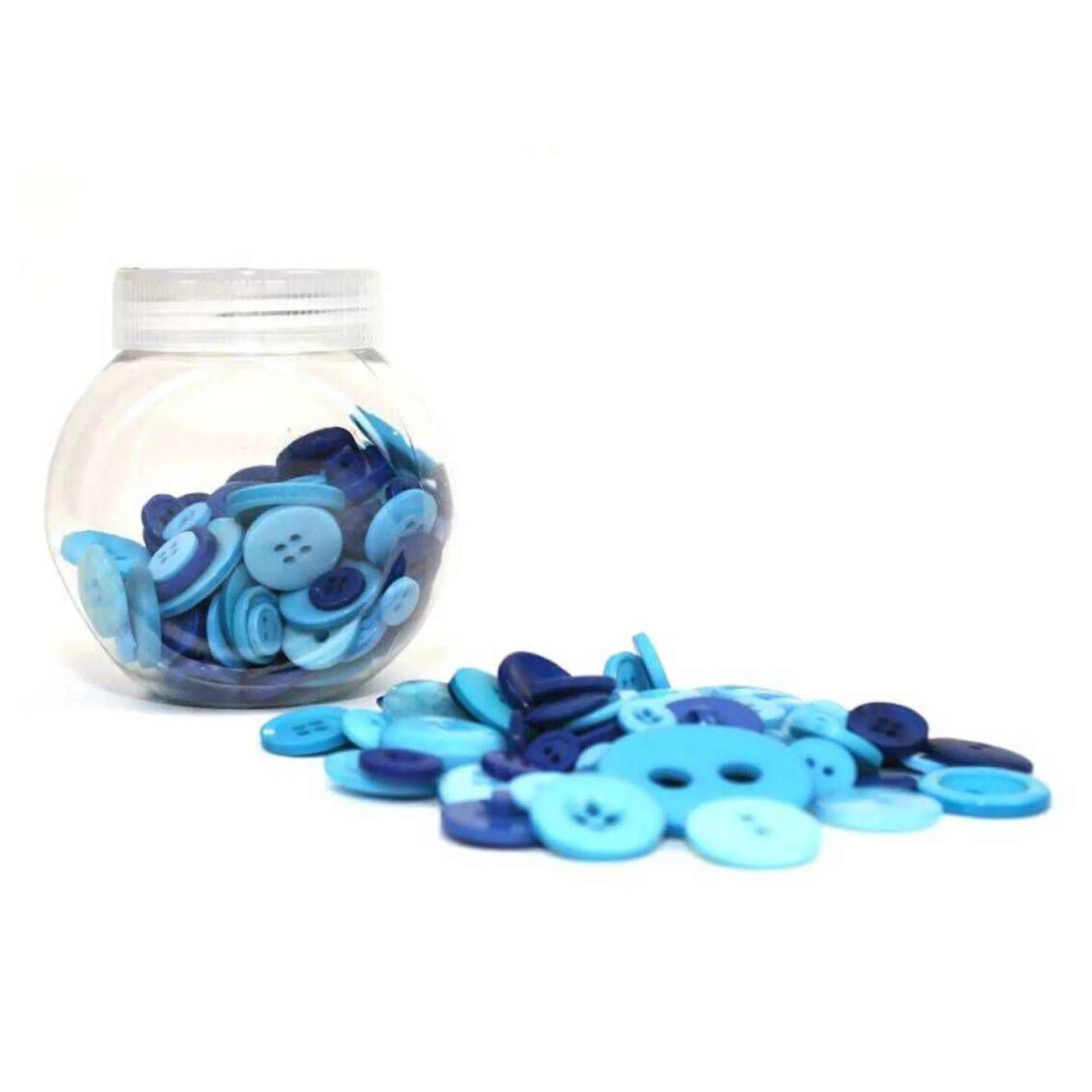 hobbycraft_button_jar_blue_1.webp Button Jar Blue-Hobbycraft Sale
