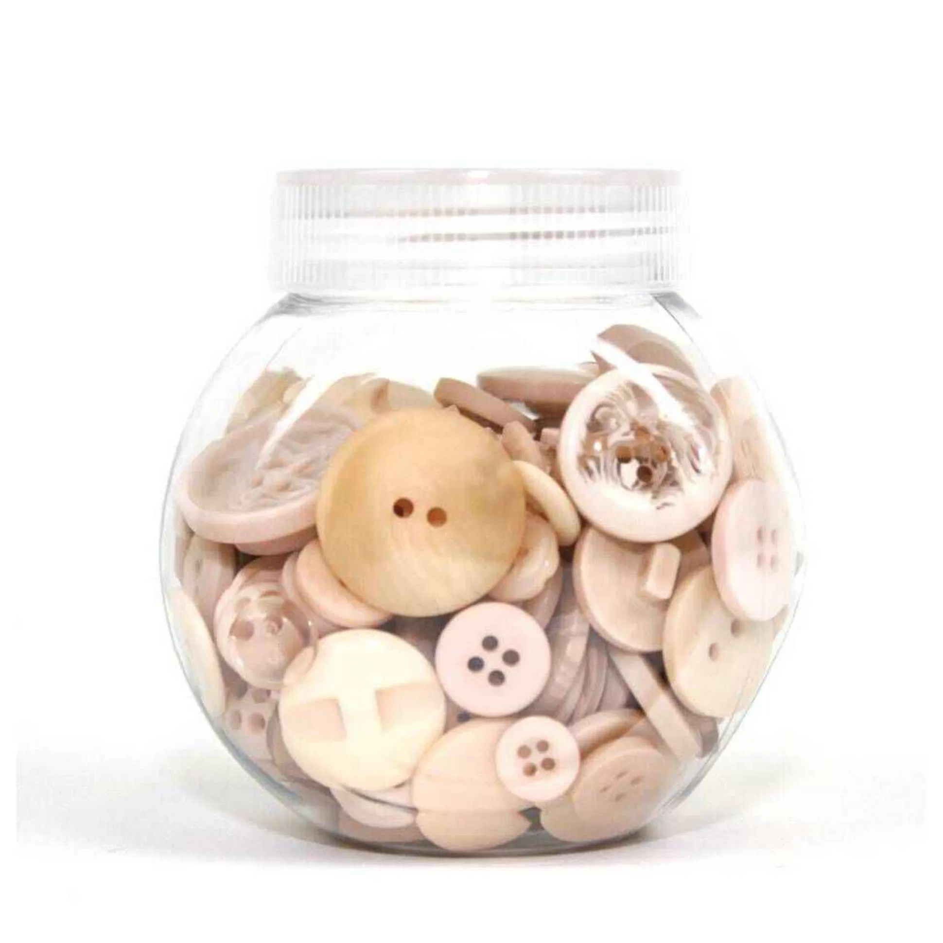 hobbycraft_button_jar_natural_2.webp Button Jar Natural-Hobbycraft Flash Sale