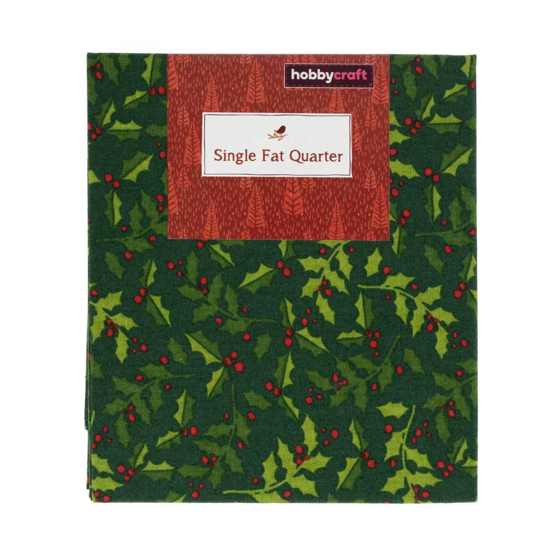 holly_branch_single_cotton_fat_quarter_4.webp Holly Branch Single Cotton Fat Quarter-Hobbycraft Outlet