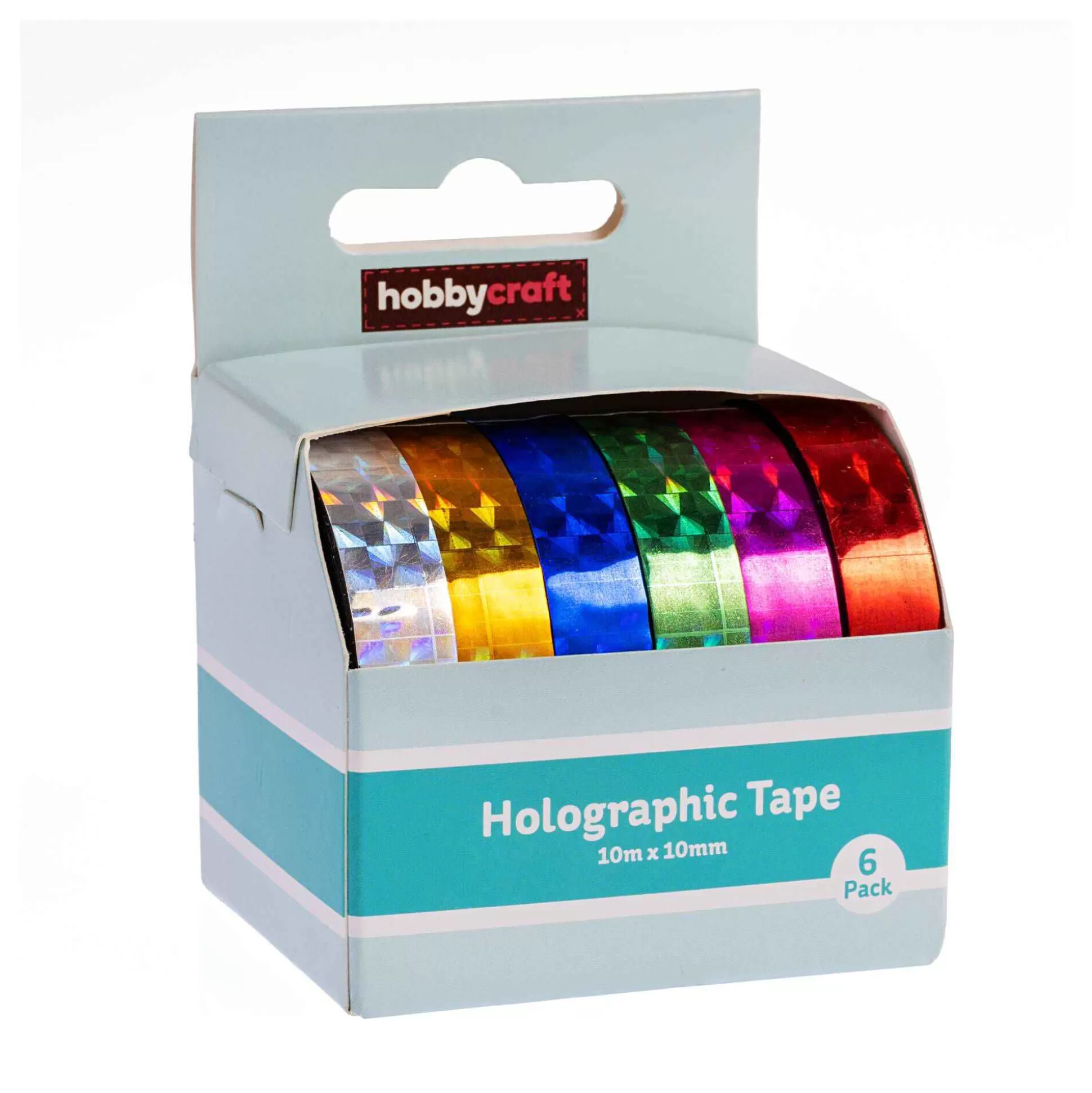 Holographic Tape 10Mm X 10M 6 Pack-Hobbycraft Flash Sale