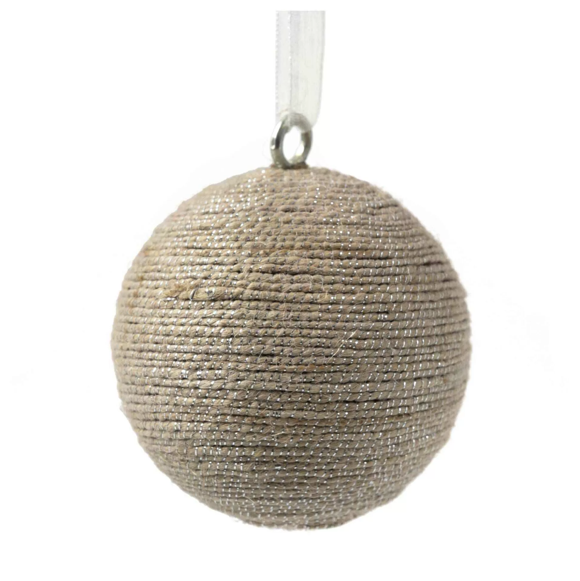Jute Ball Decoration 5Cm-Hobbycraft Shop