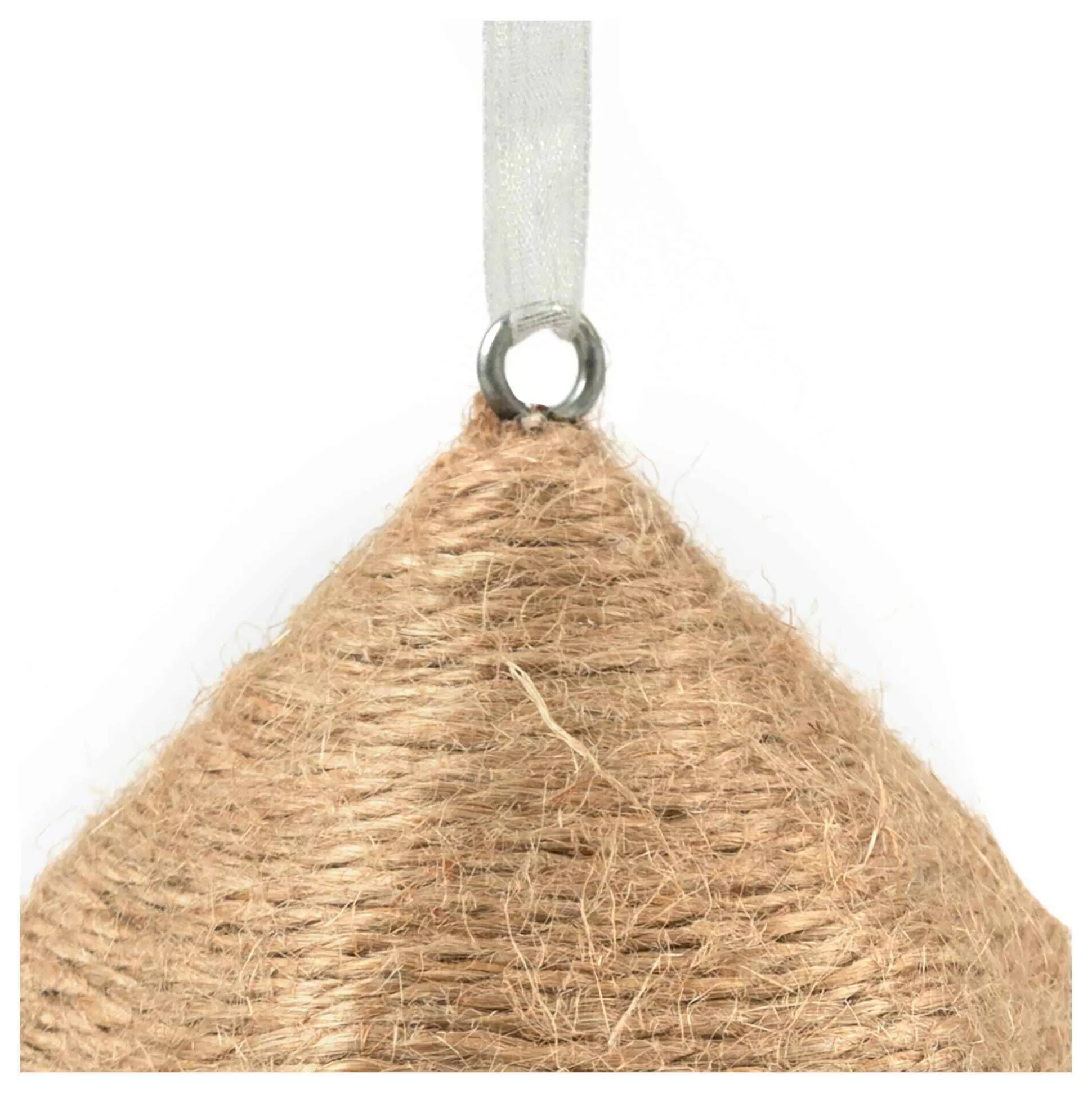 Jute Bauble Decoration 10Cm-Hobbycraft Discount