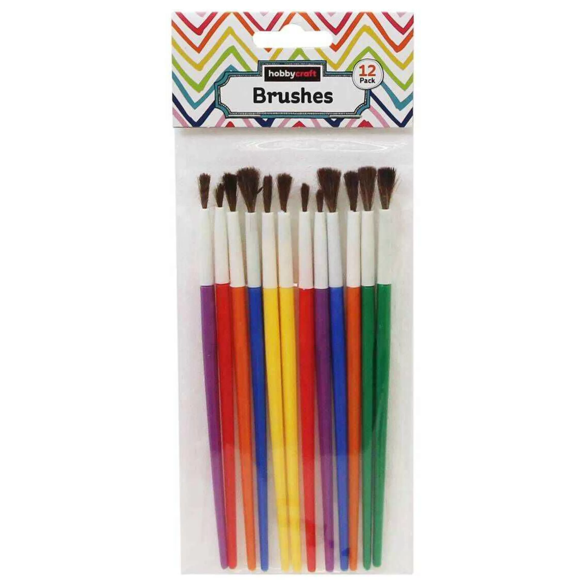 Kids' Brushes 12 Pack-Hobbycraft New
