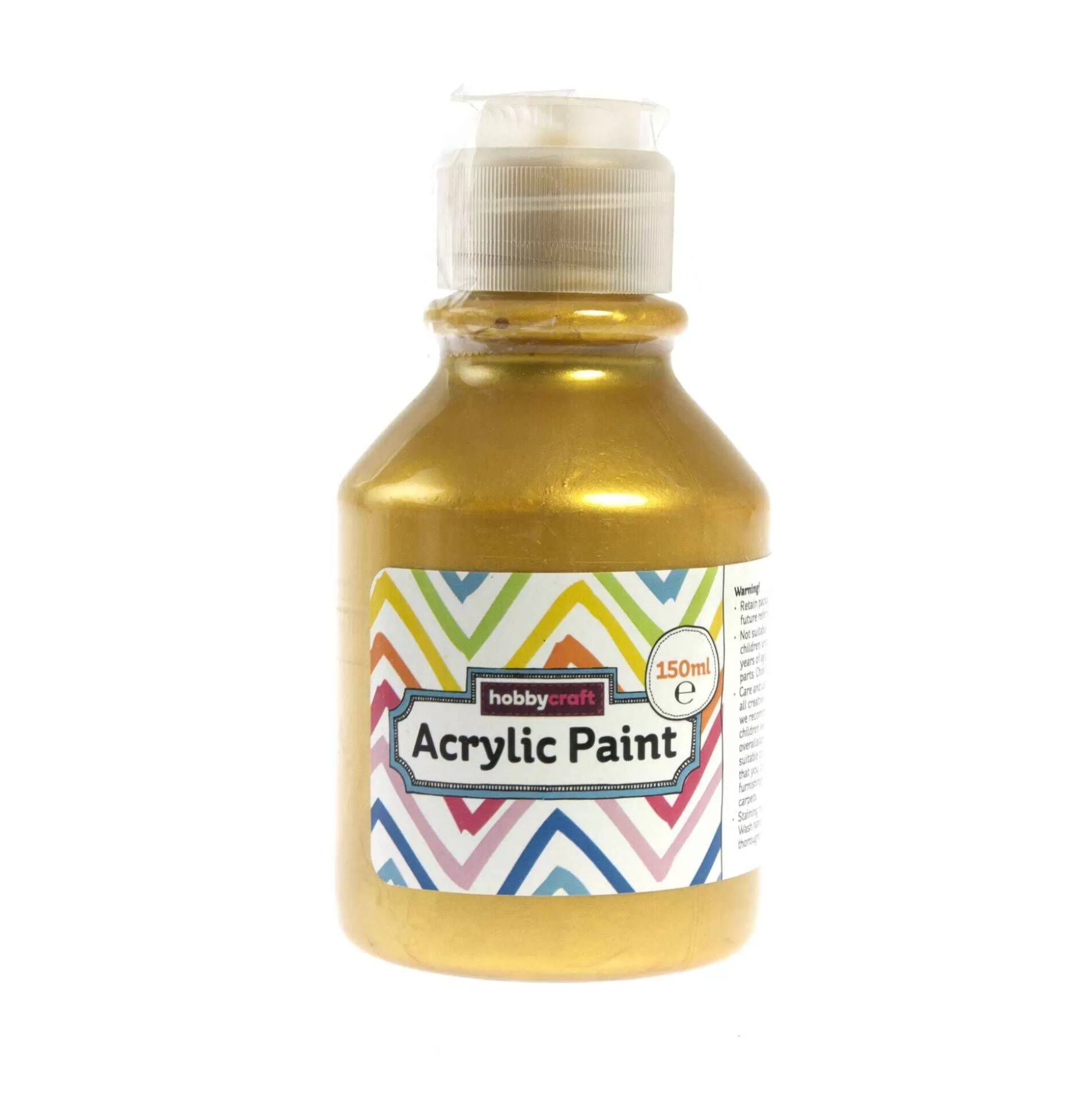 Kids' Gold Acrylic Paint 150Ml-Hobbycraft Shop