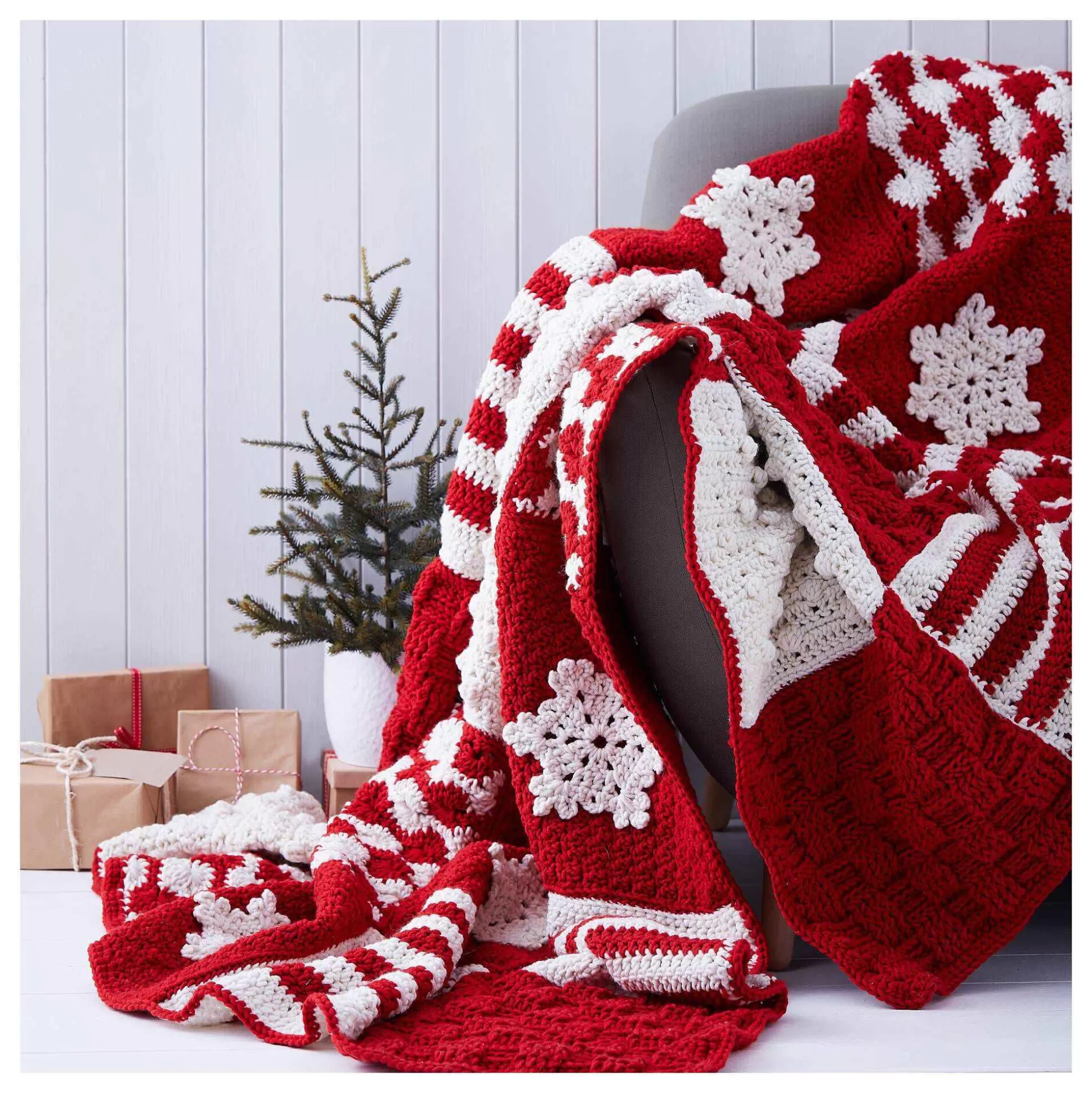 Knitcraft Christmas Blanket Digital Pattern 0137-Hobbycraft Discount