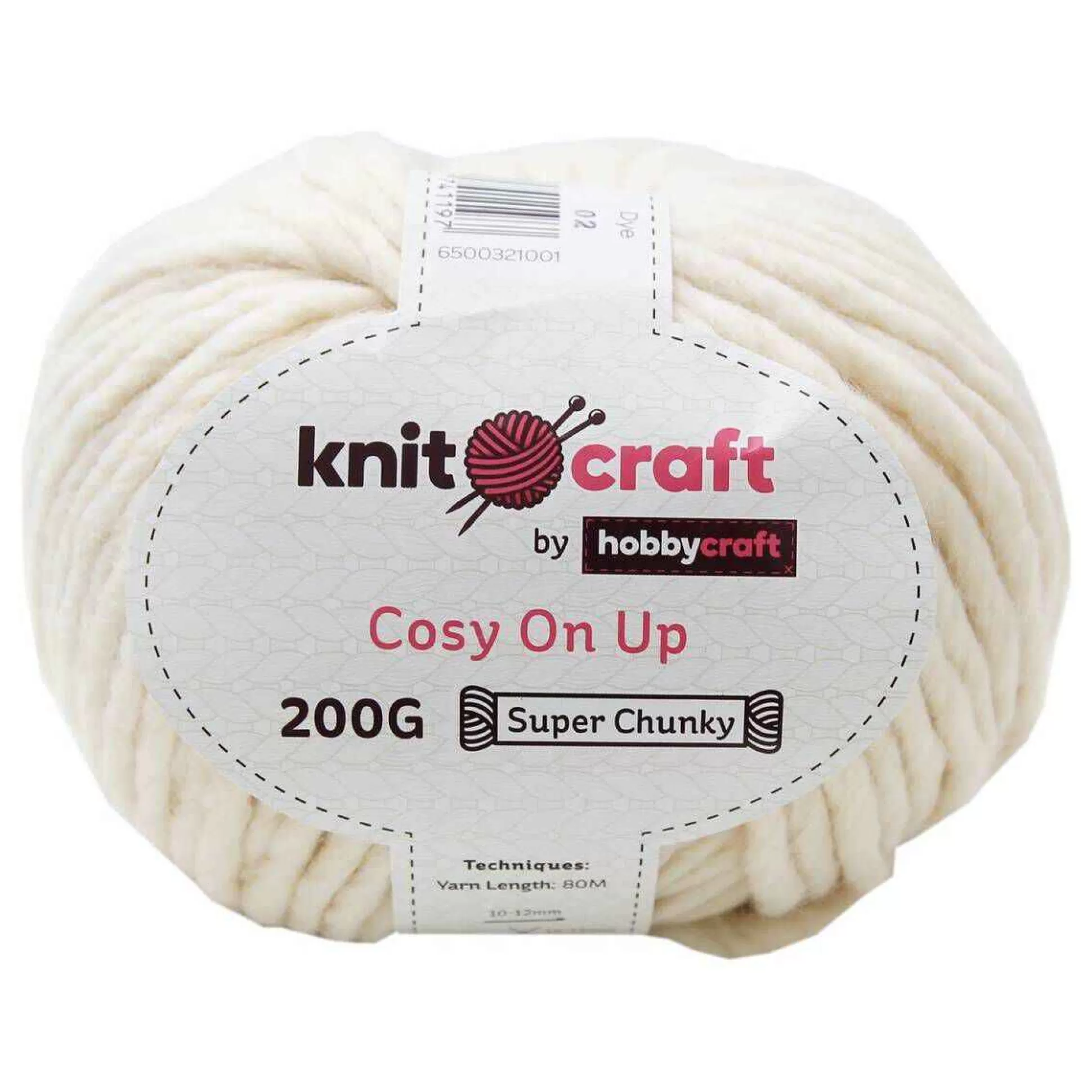 Knitcraft Cream Cosy On Up Yarn 200G-Hobbycraft Flash Sale