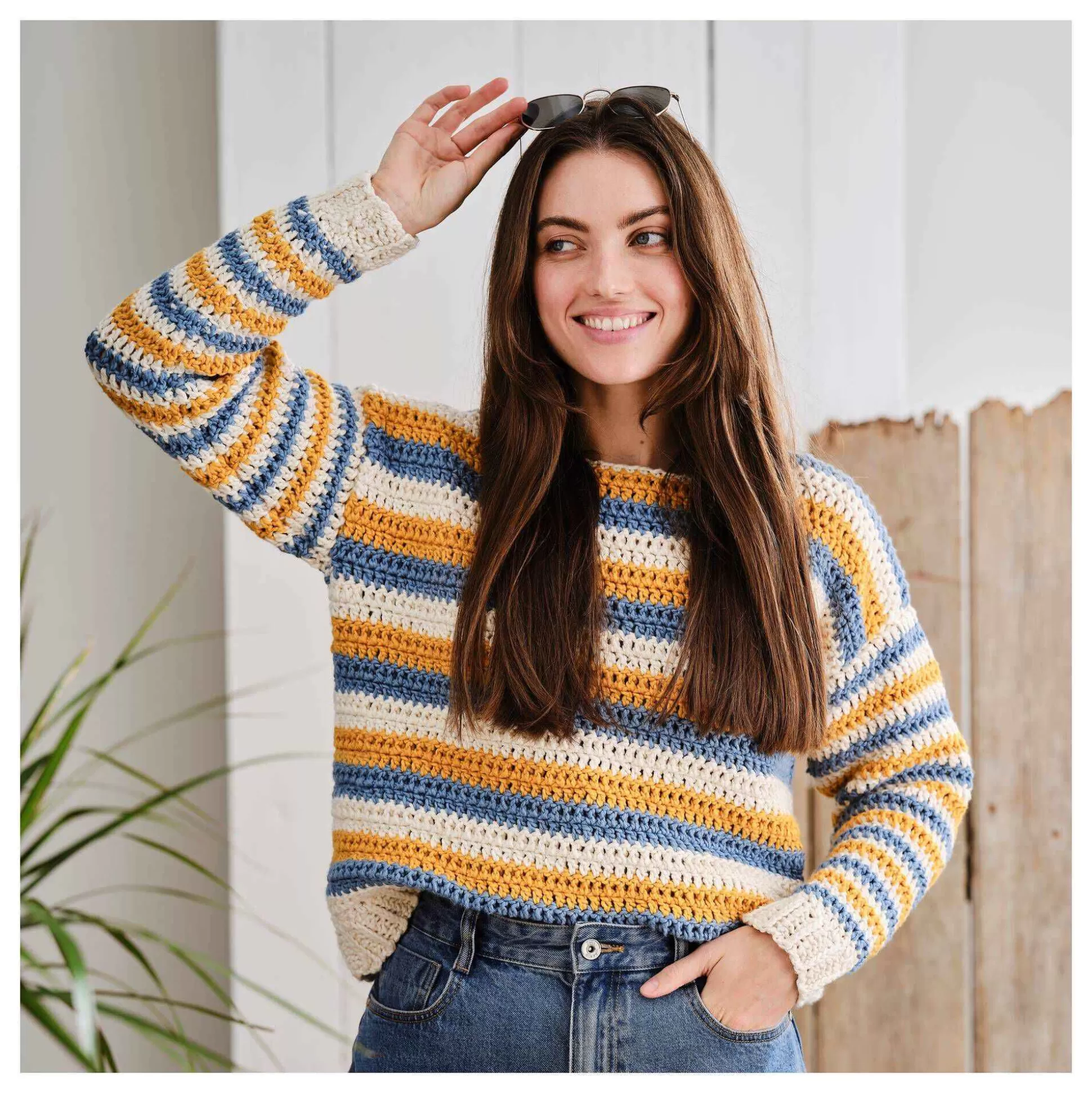 knitcraft_cream_wavy_days_yarn_50g_4.webp Knitcraft Cream Wavy Days Yarn 50G-Hobbycraft Cheap