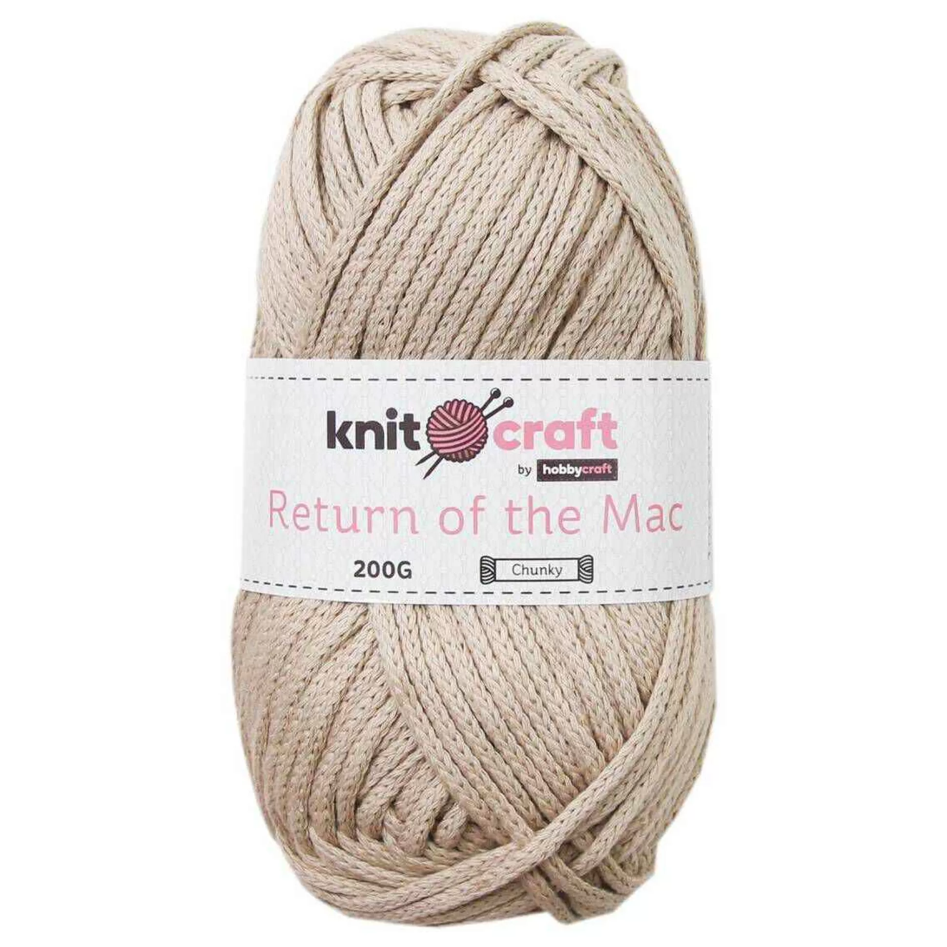Knitcraft Linen Return Of The Mac Yarn 200G-Hobbycraft Sale